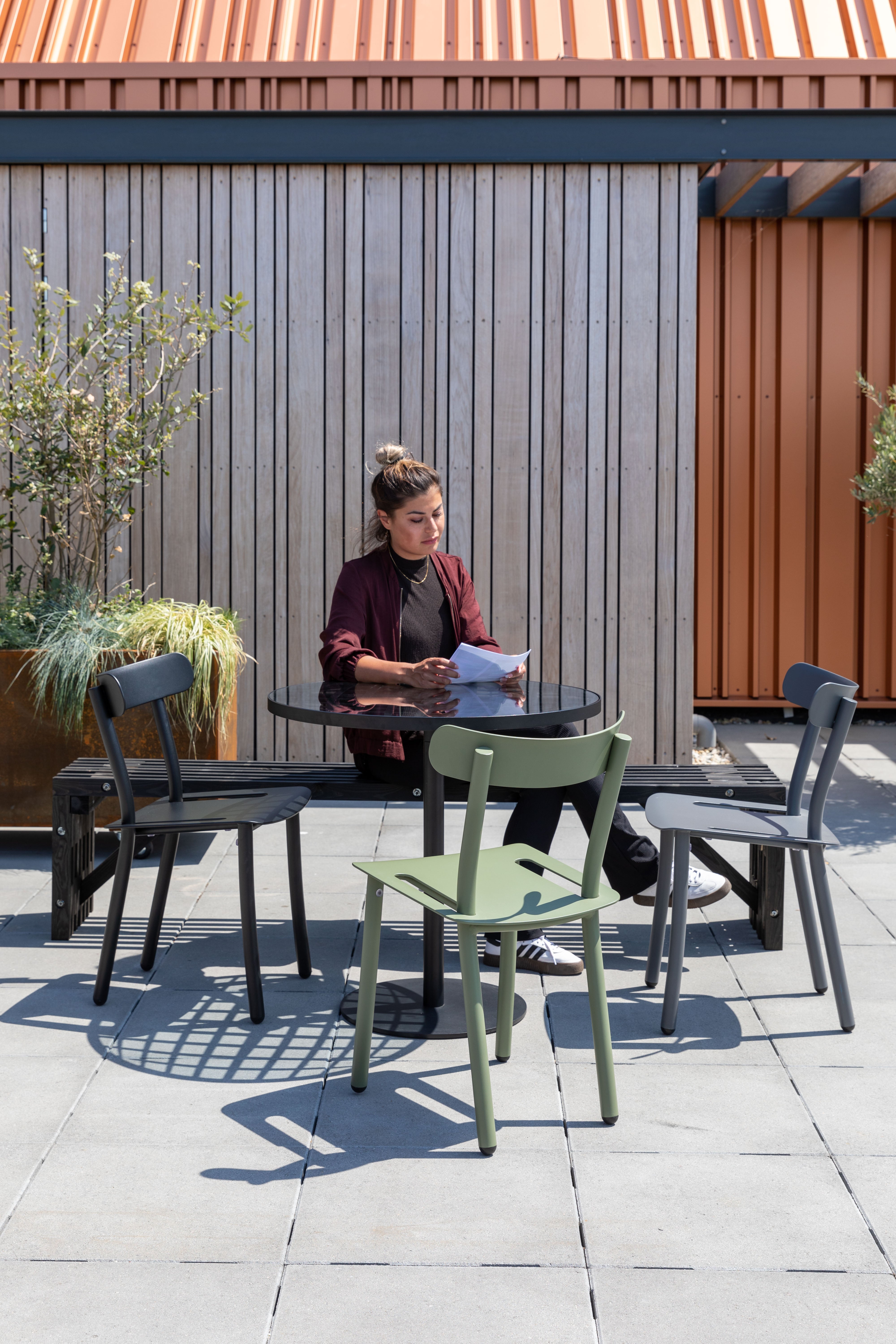 Friday kerti szék (fekete)