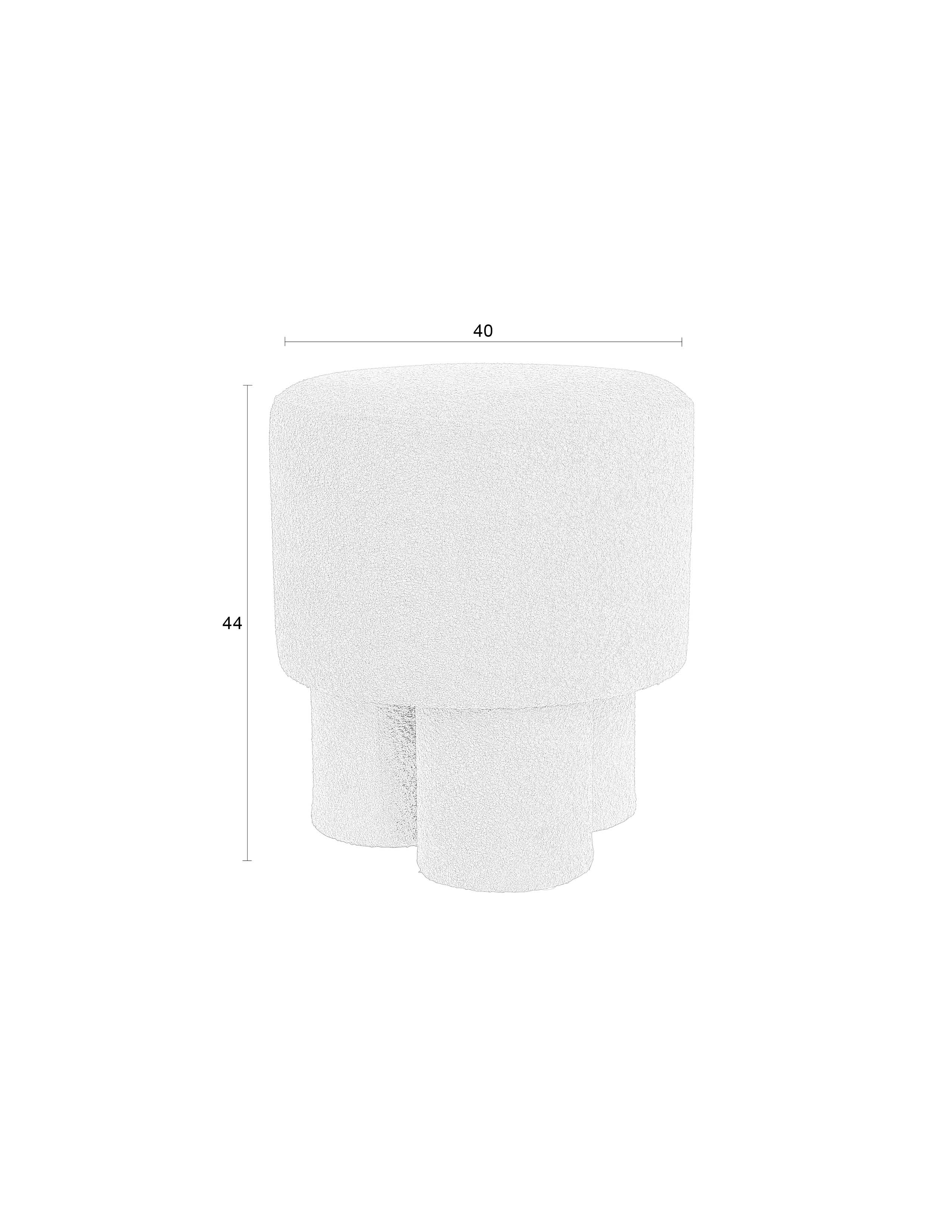 Marcos puff (fehér)