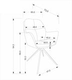 Arabia szék (szürke)