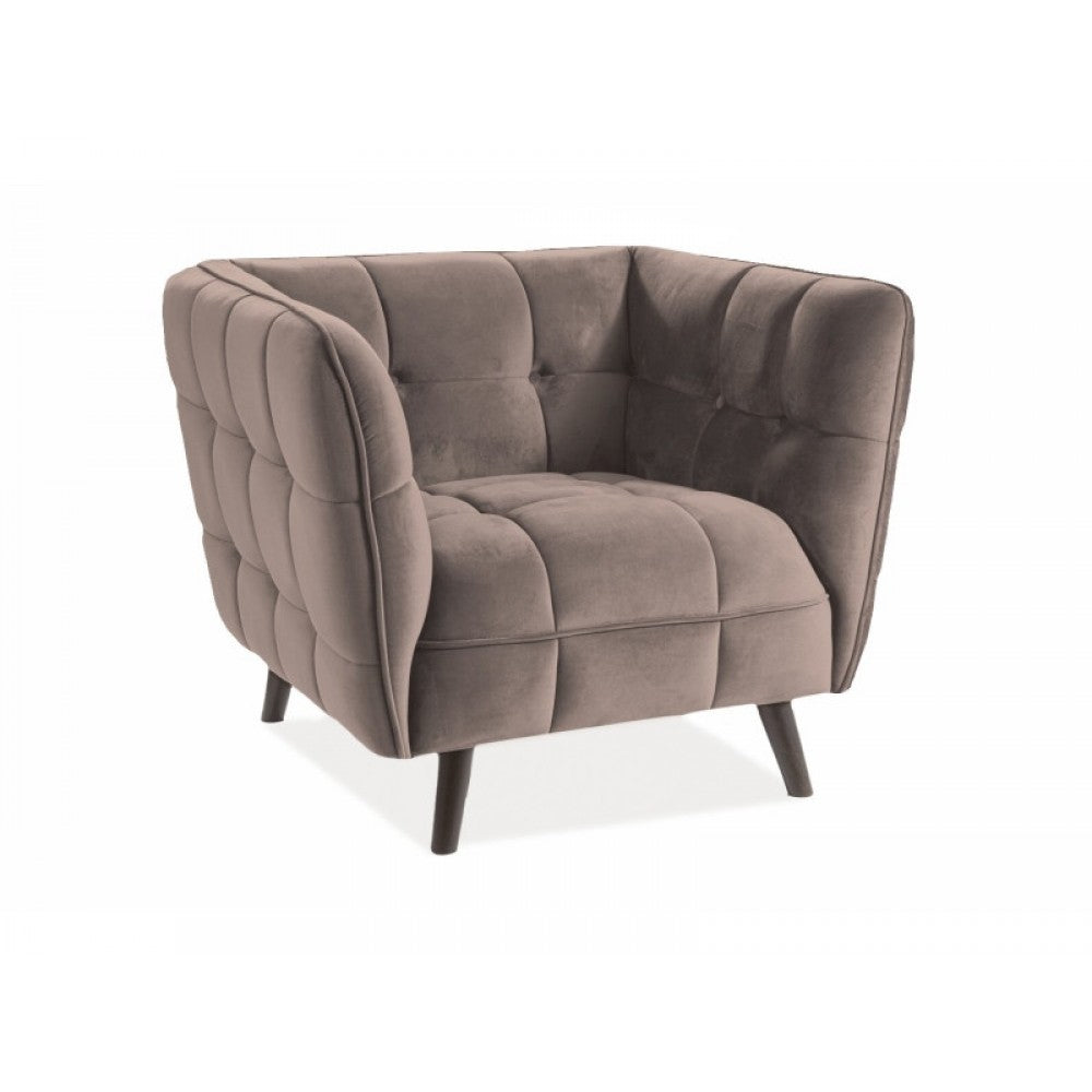 Bardello fotel (sötétbézs)