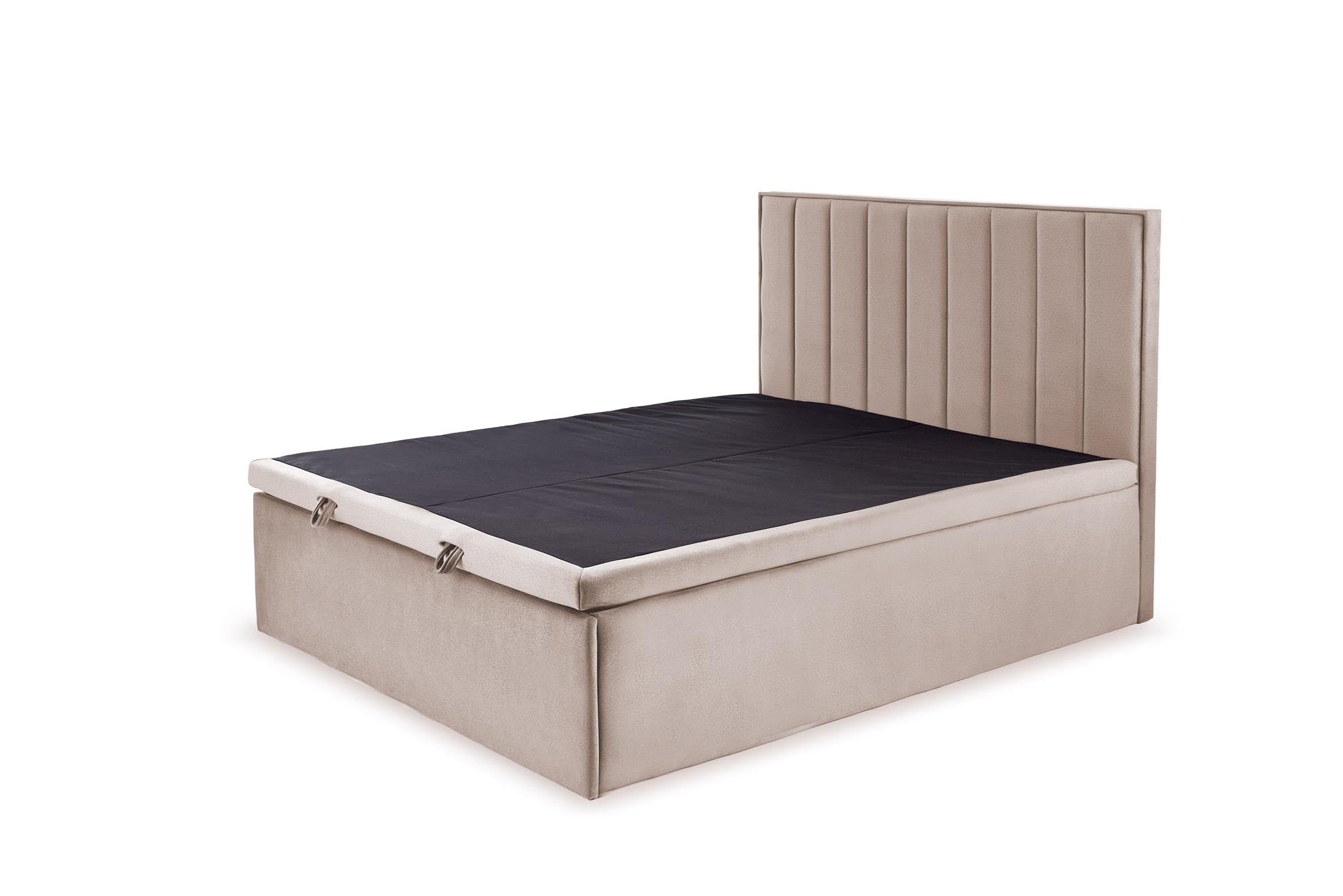 Boston ágykeret, bézs (160 cm)