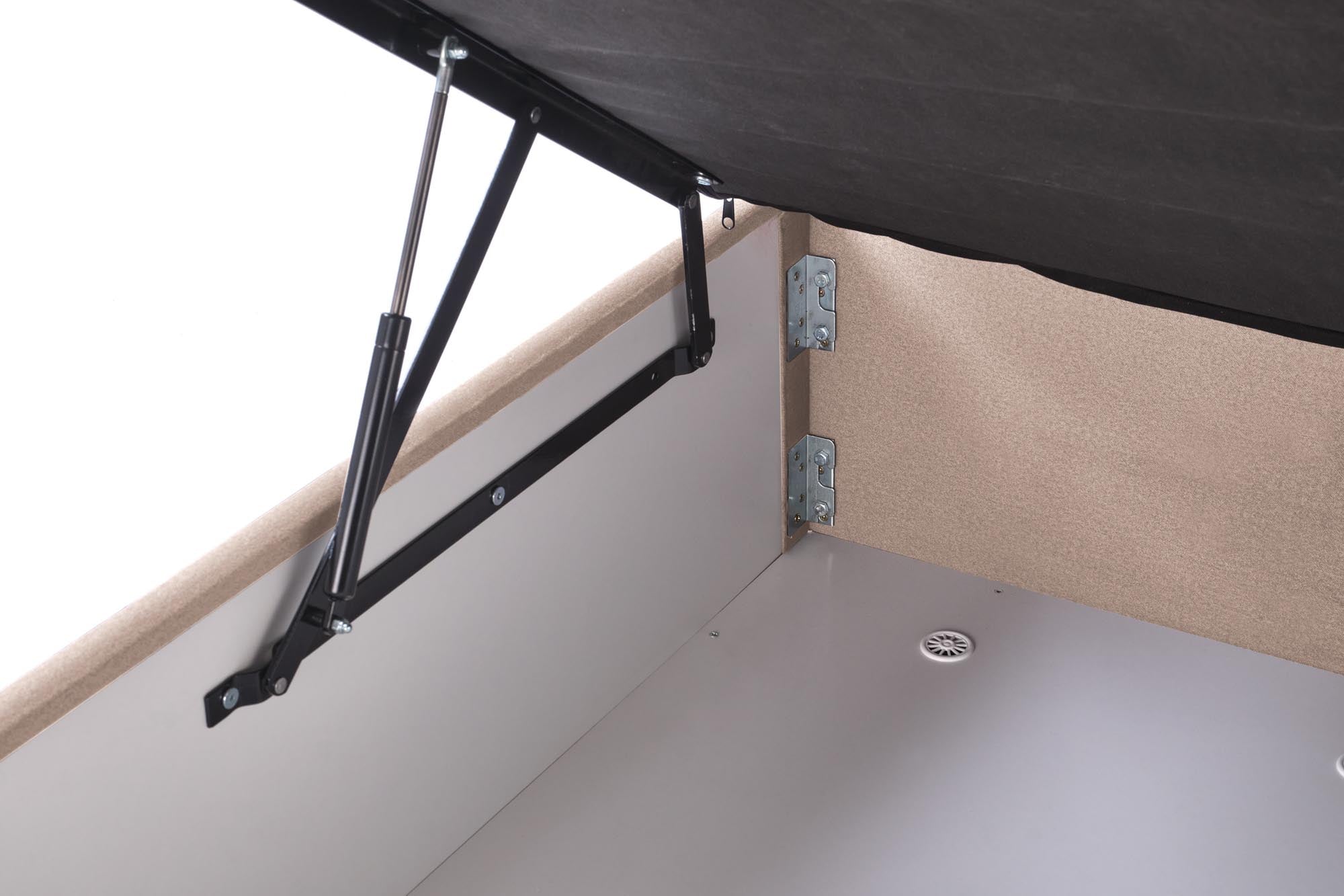 Boston ágykeret, bézs (160 cm)