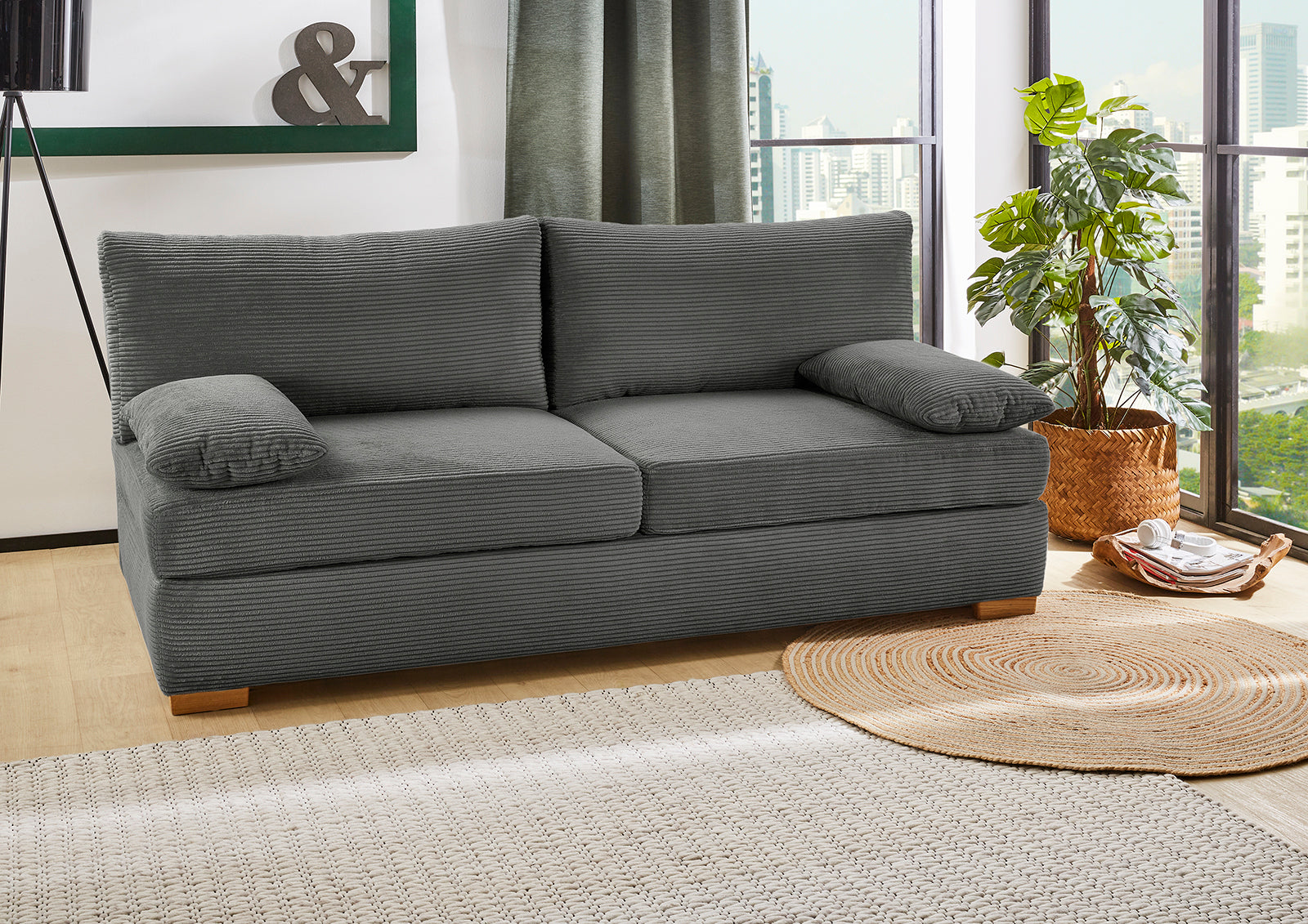 Harry kanapé (sötétszürke)