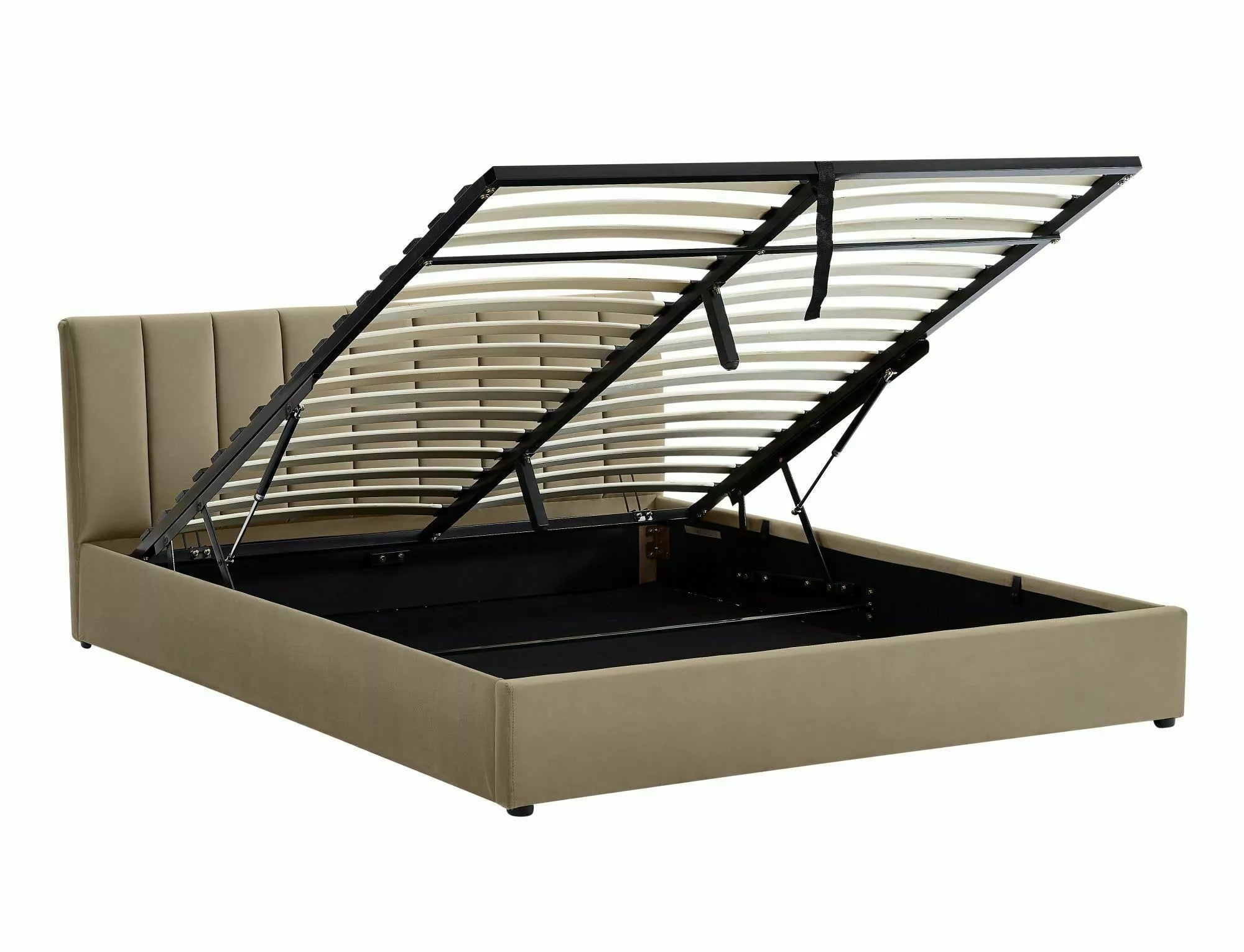 Evelyn ágykeret, bézs (160 cm)