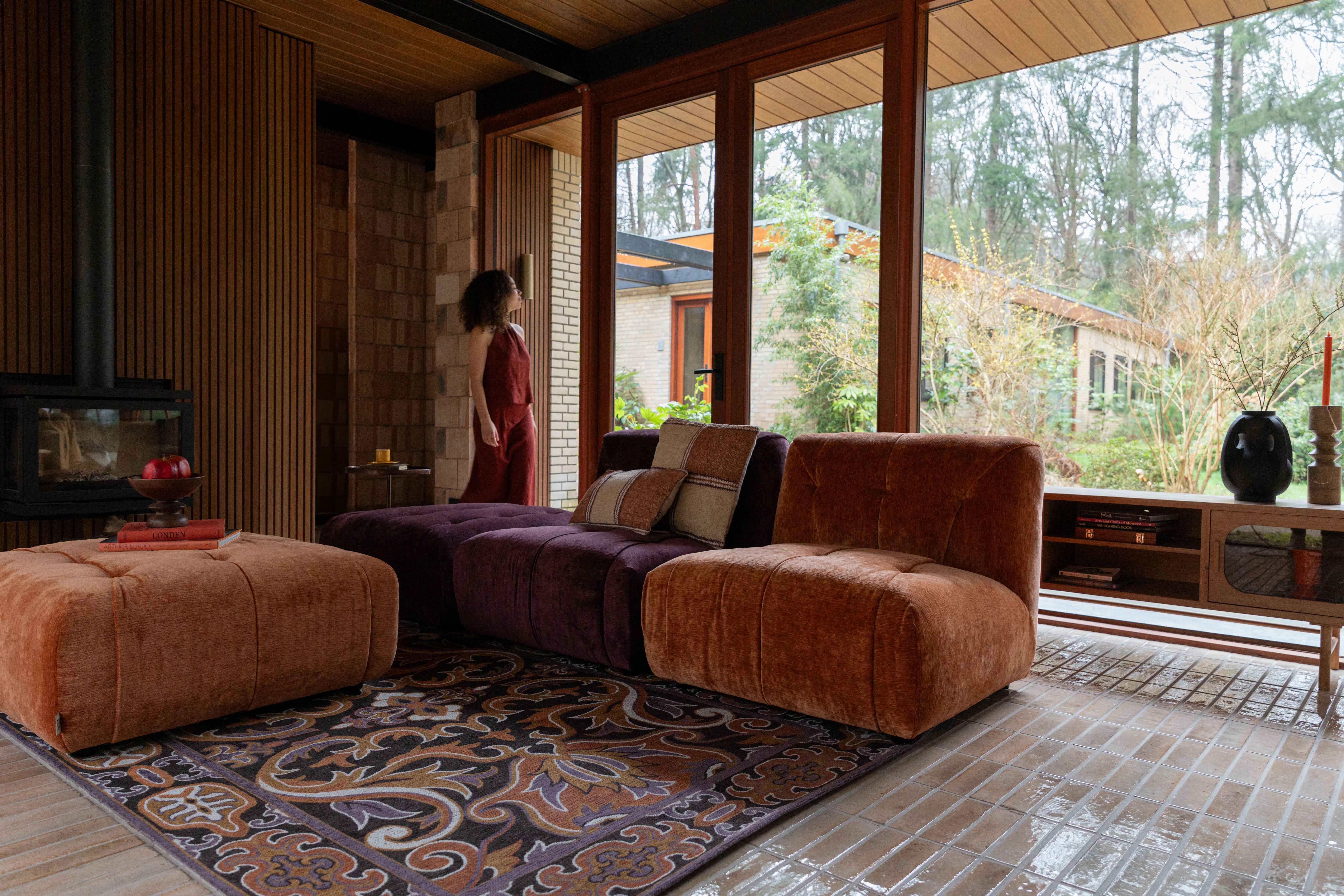 Giada 2 személyes kanapé (terra)