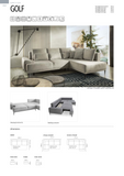 Golf kanapé