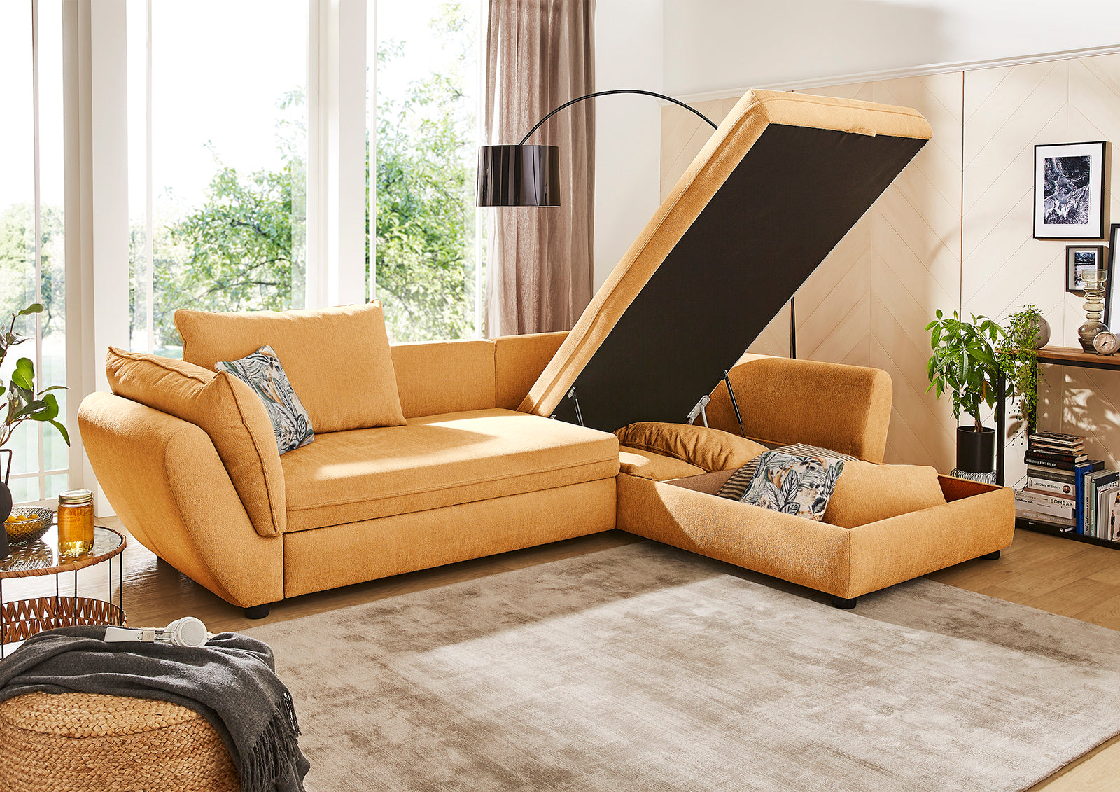 Gordon kanapé (sárga)