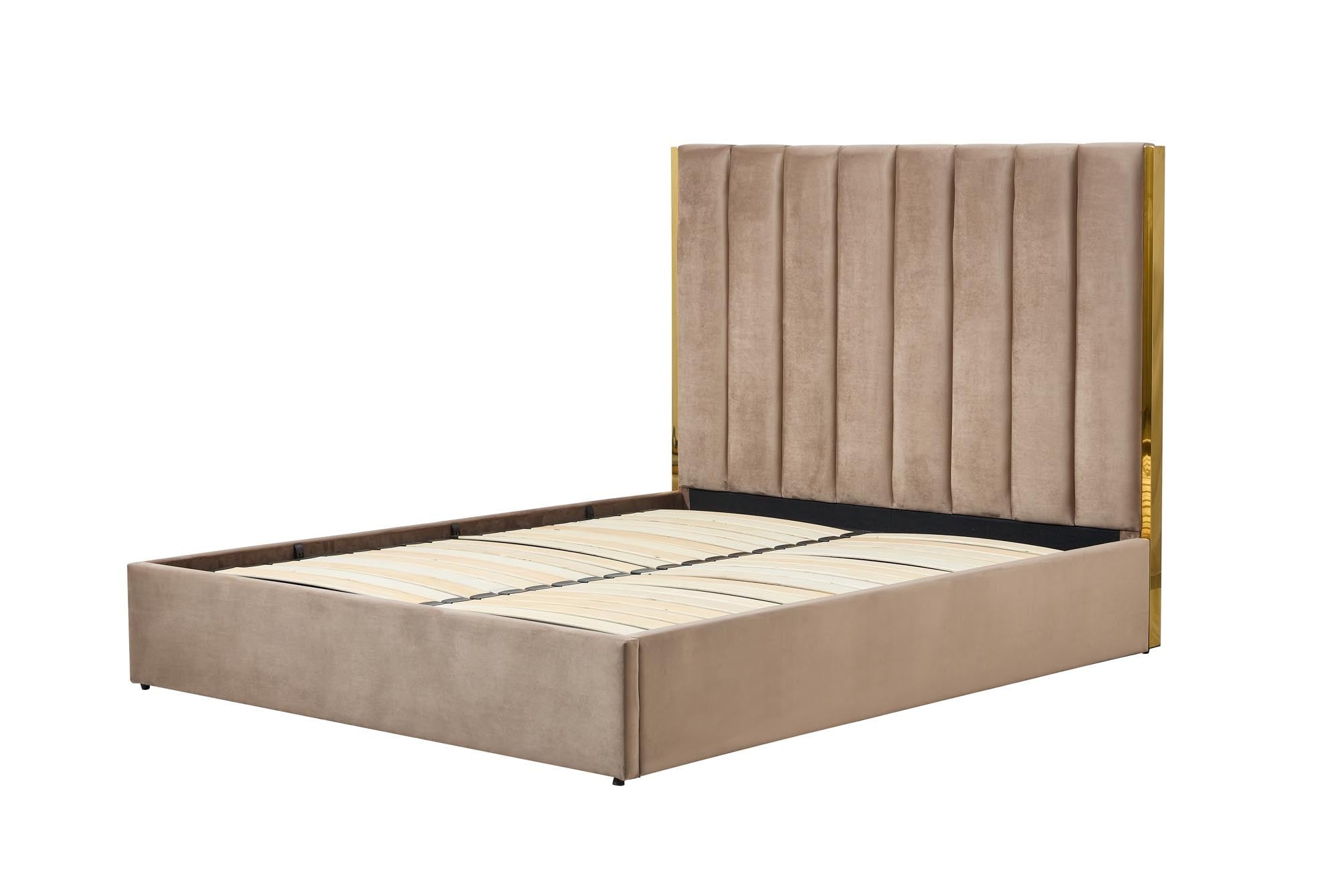 Joceline ágykeret, bézs (160 cm)