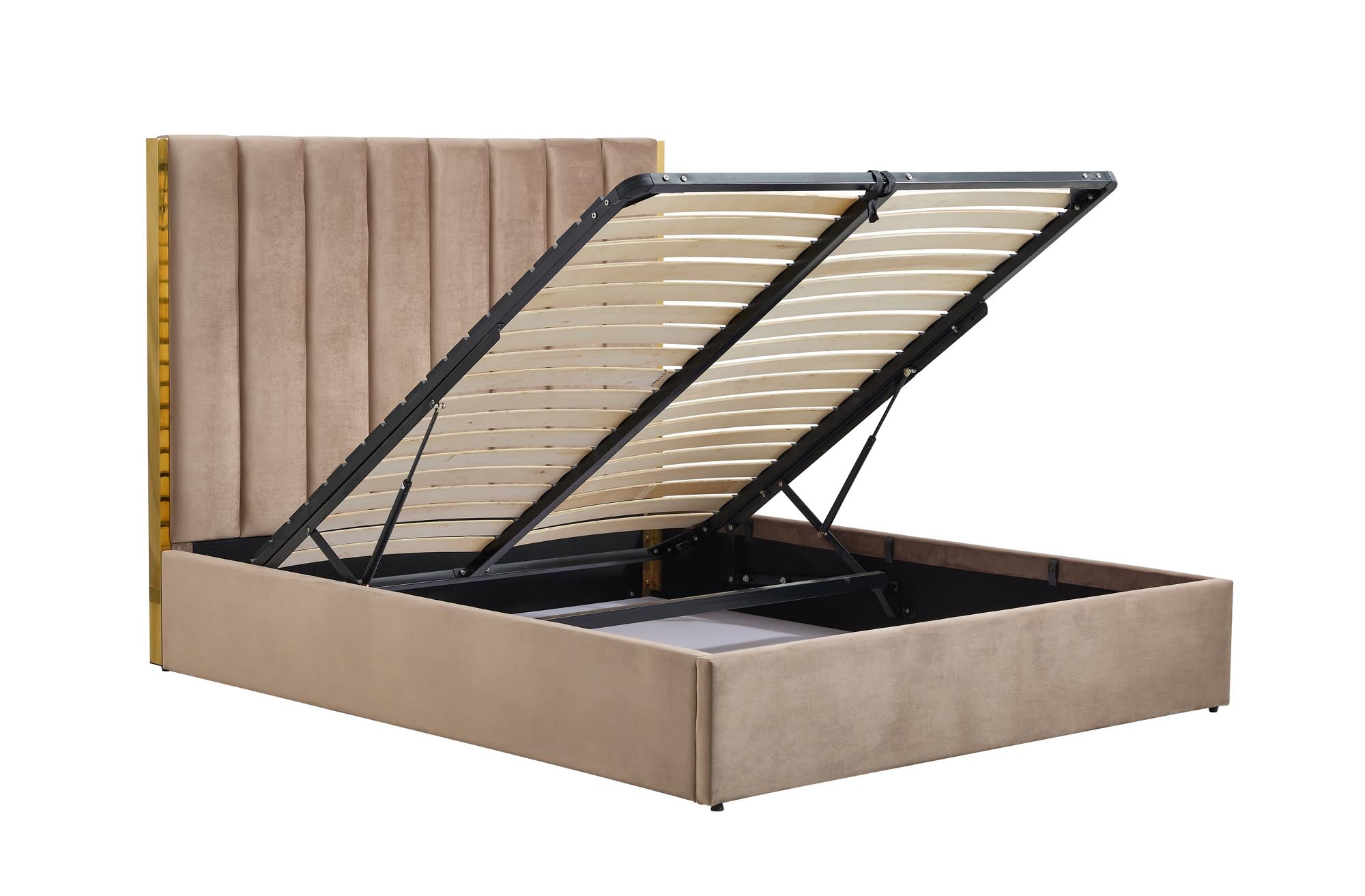 Joceline ágykeret, bézs (160 cm)