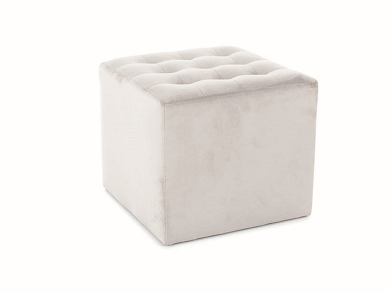 Kamila puff (világosszürke)