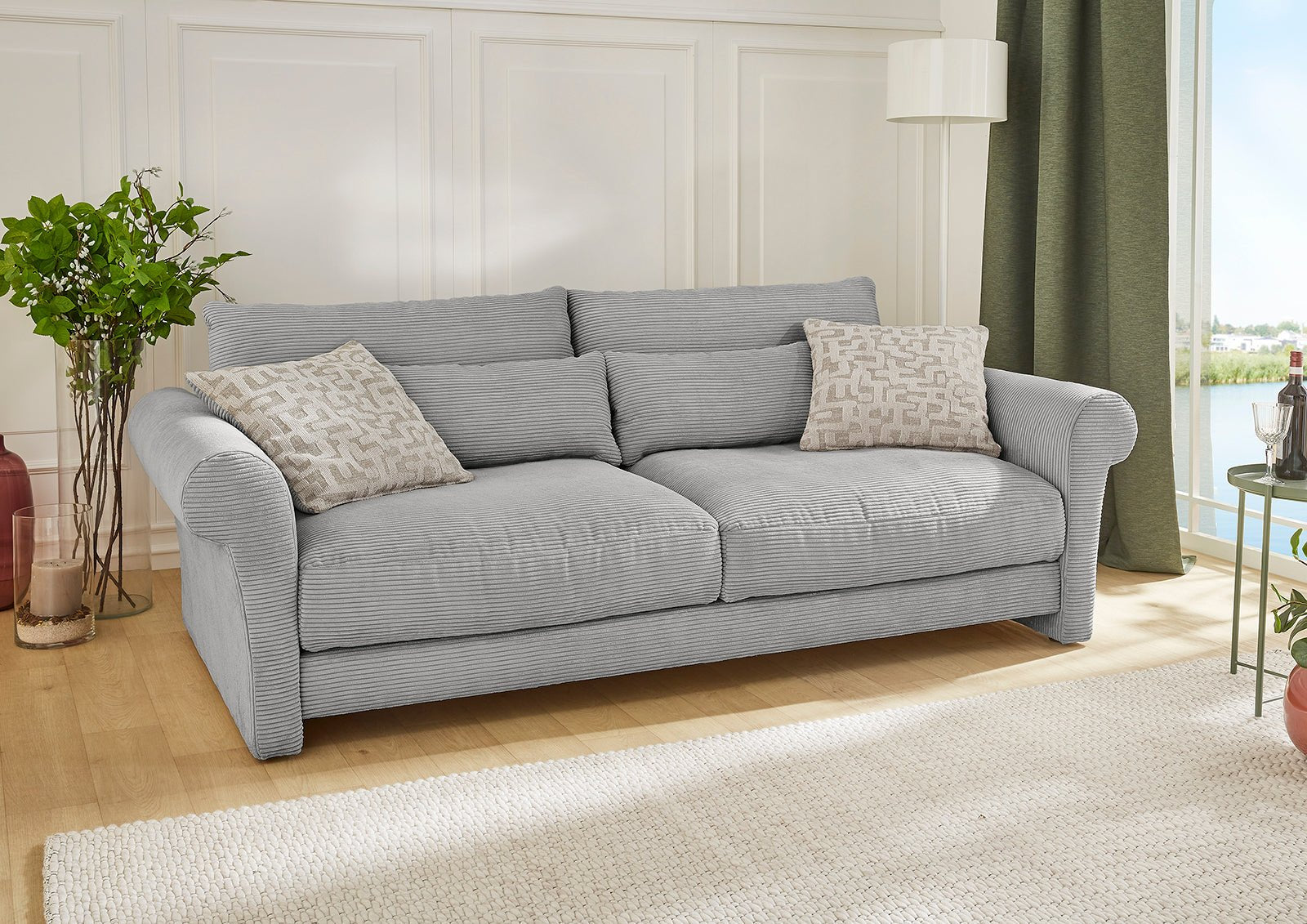 Cecilia kanapé (világosszürke)