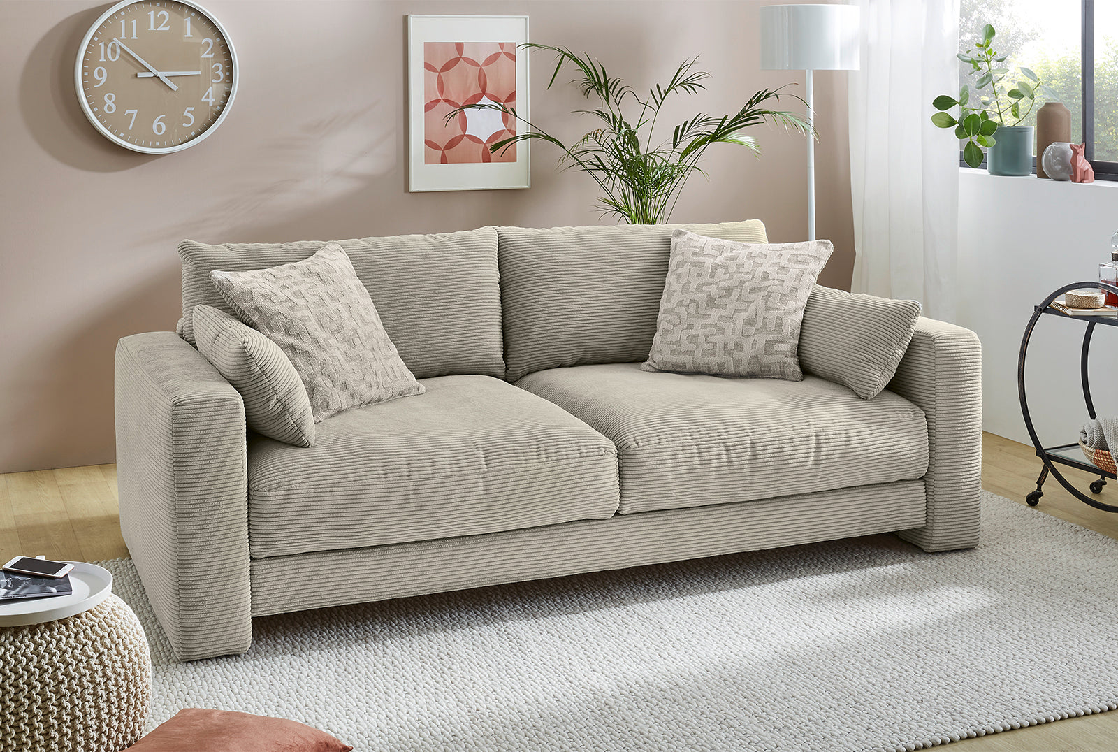 Jaxson kanapé (világos szürkésbézs)