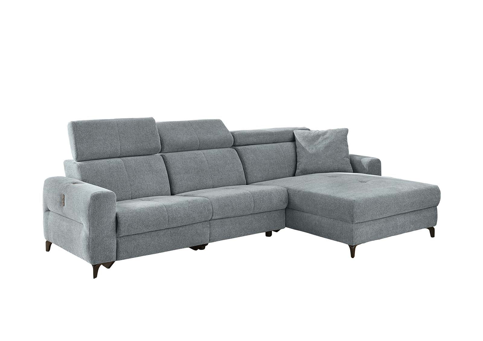 Carlos sarokkanapé (szürke)