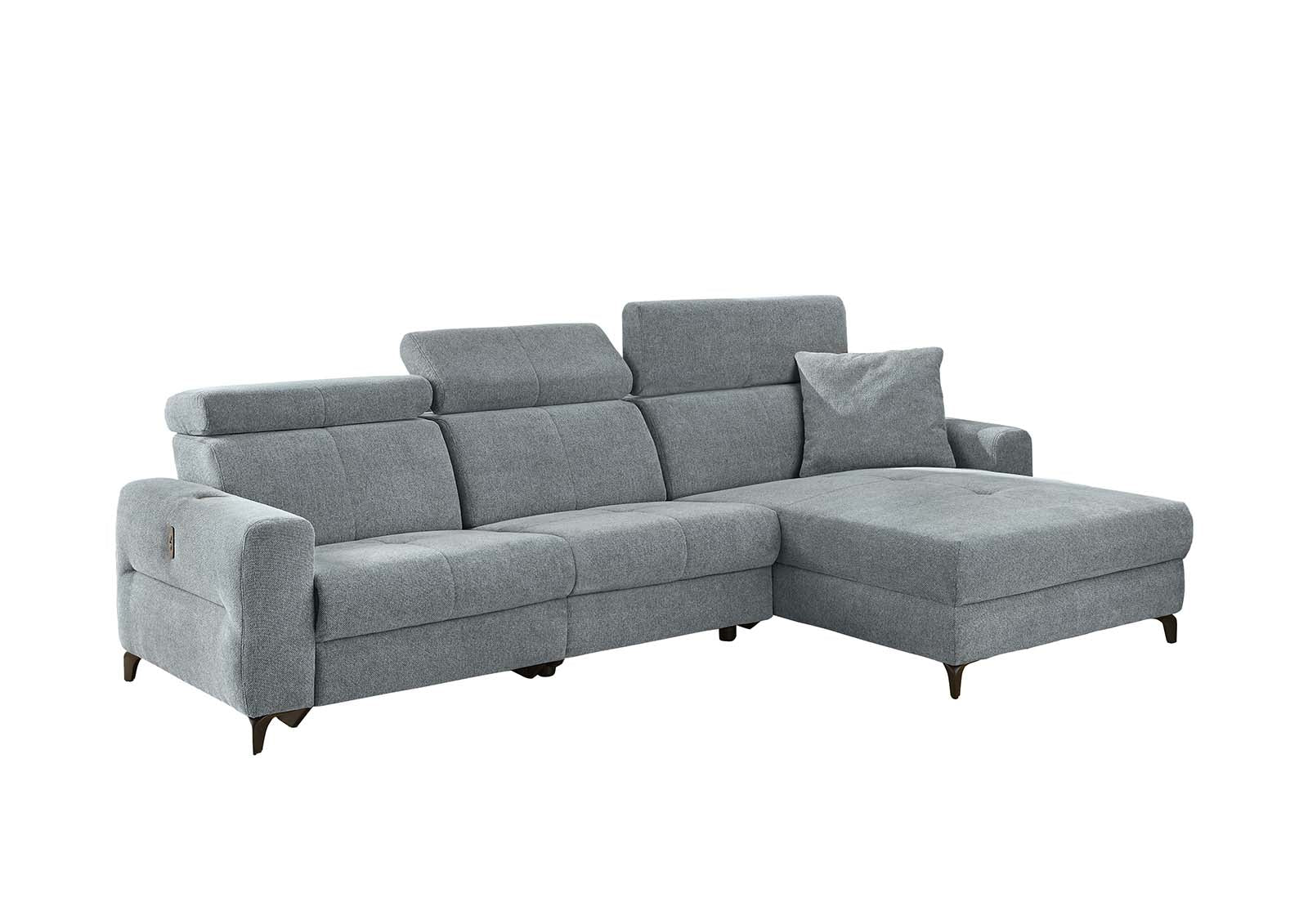 Carlos sarokkanapé (szürke)