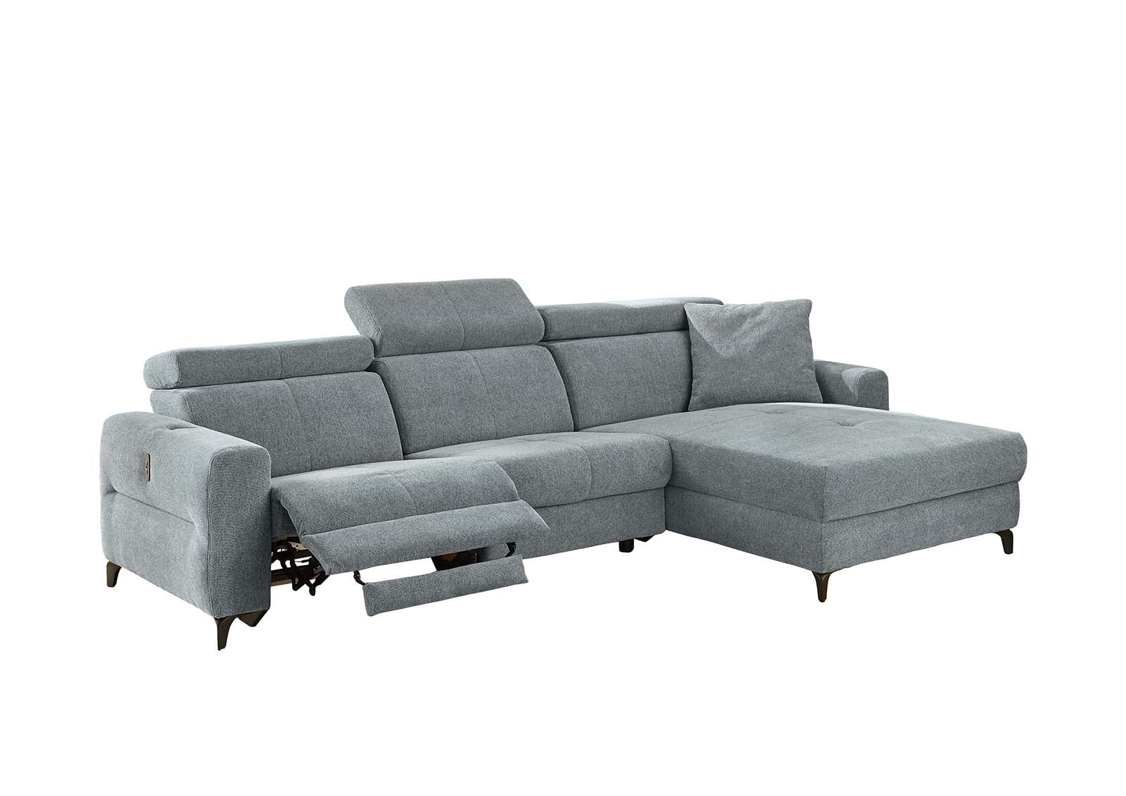 Carlos sarokkanapé (szürke)