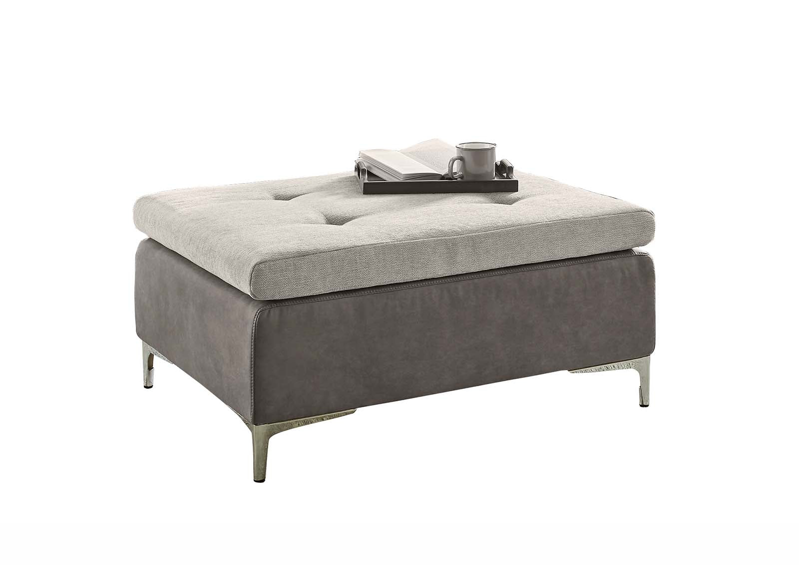 Valerie puff (szürke)