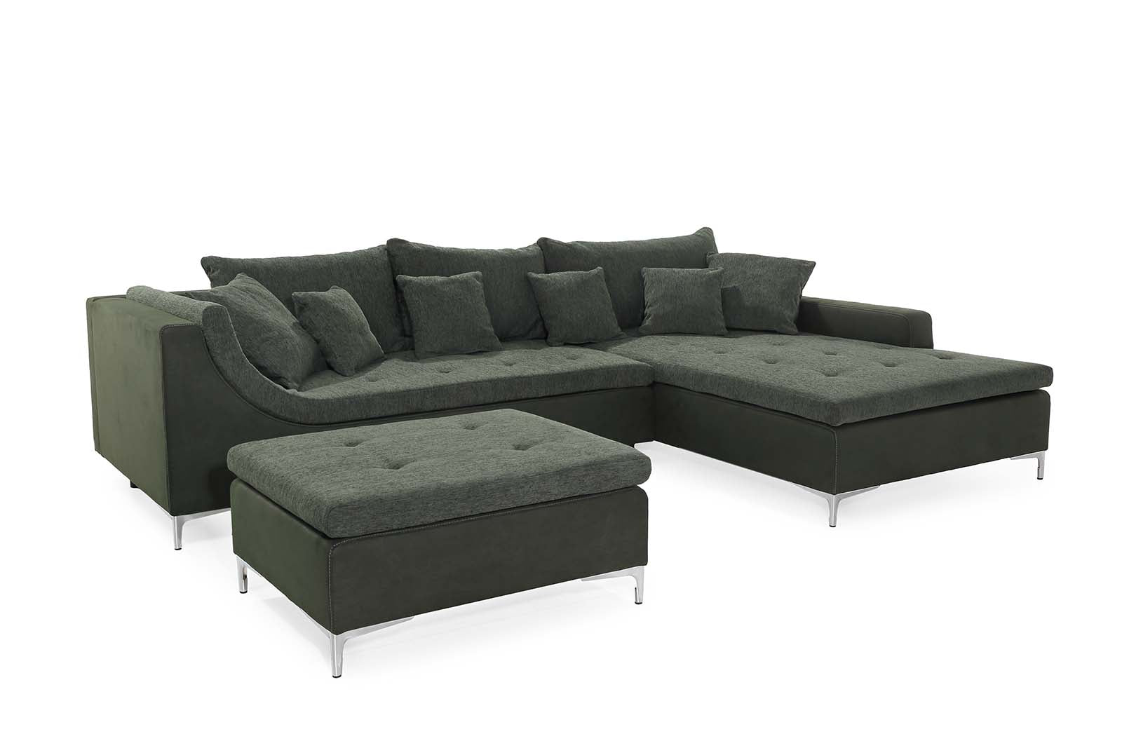 Valerie kanapé (sötétzöld)