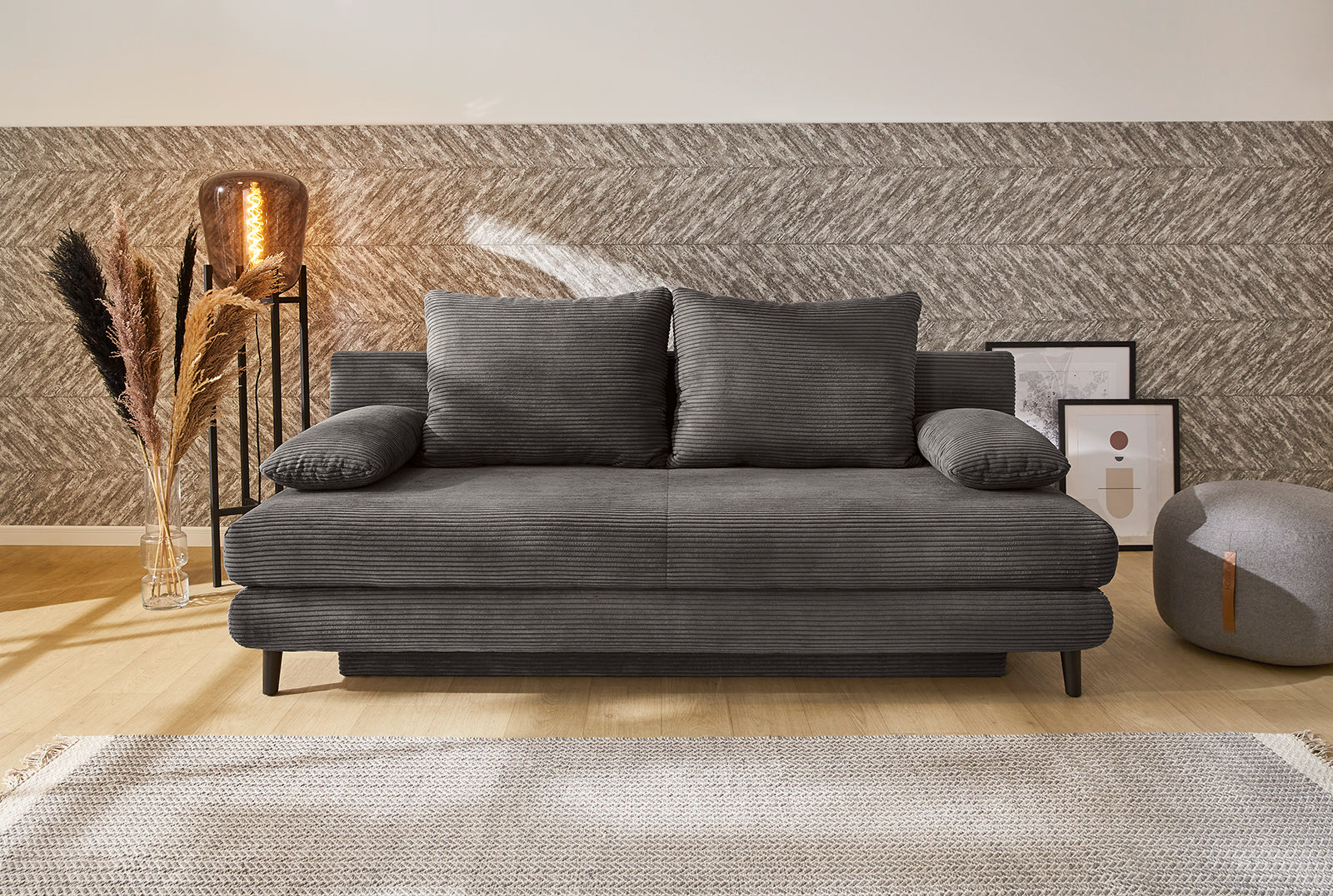 Emersyn kanapé (sötétszürke)