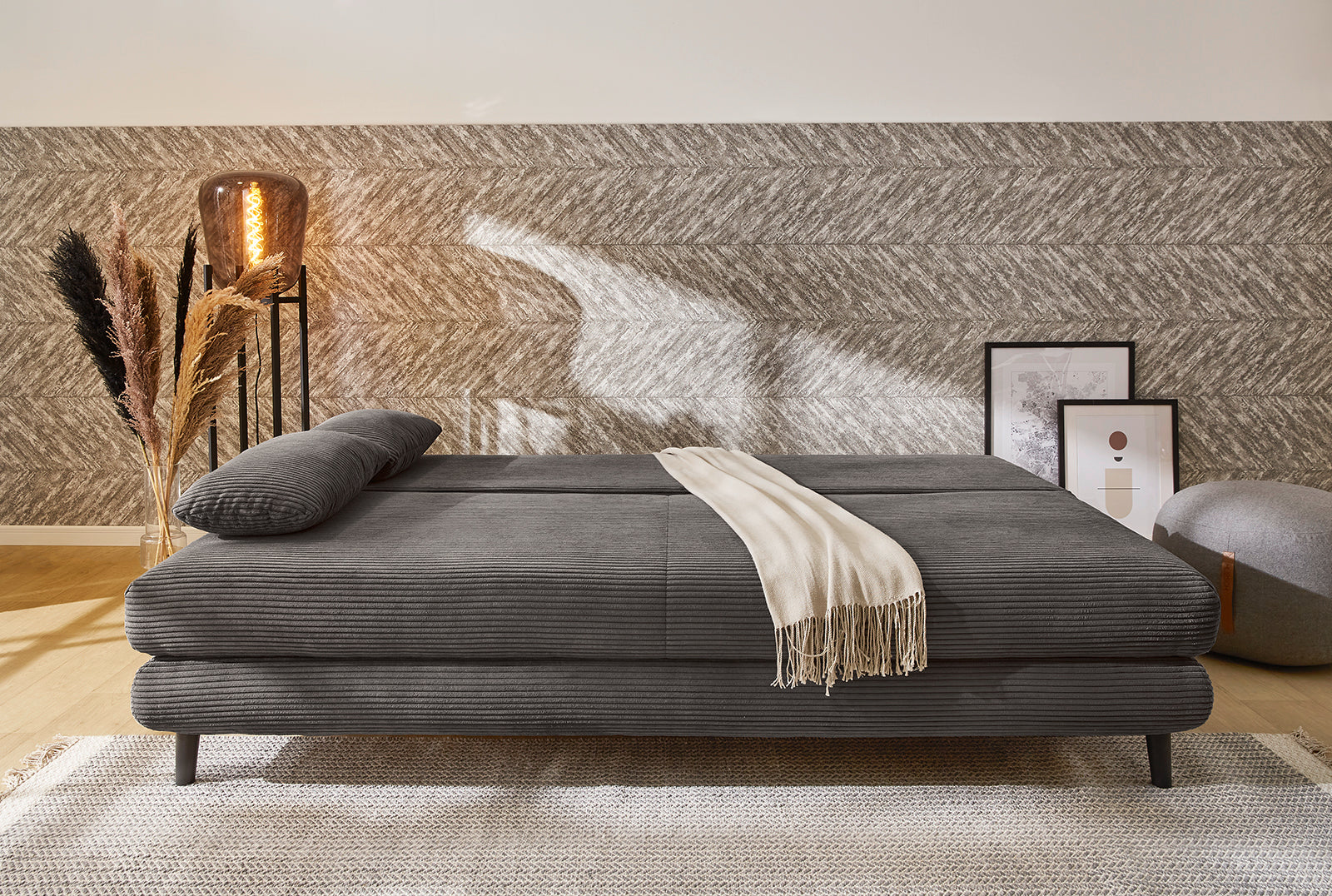 Emersyn kanapé (sötétszürke)