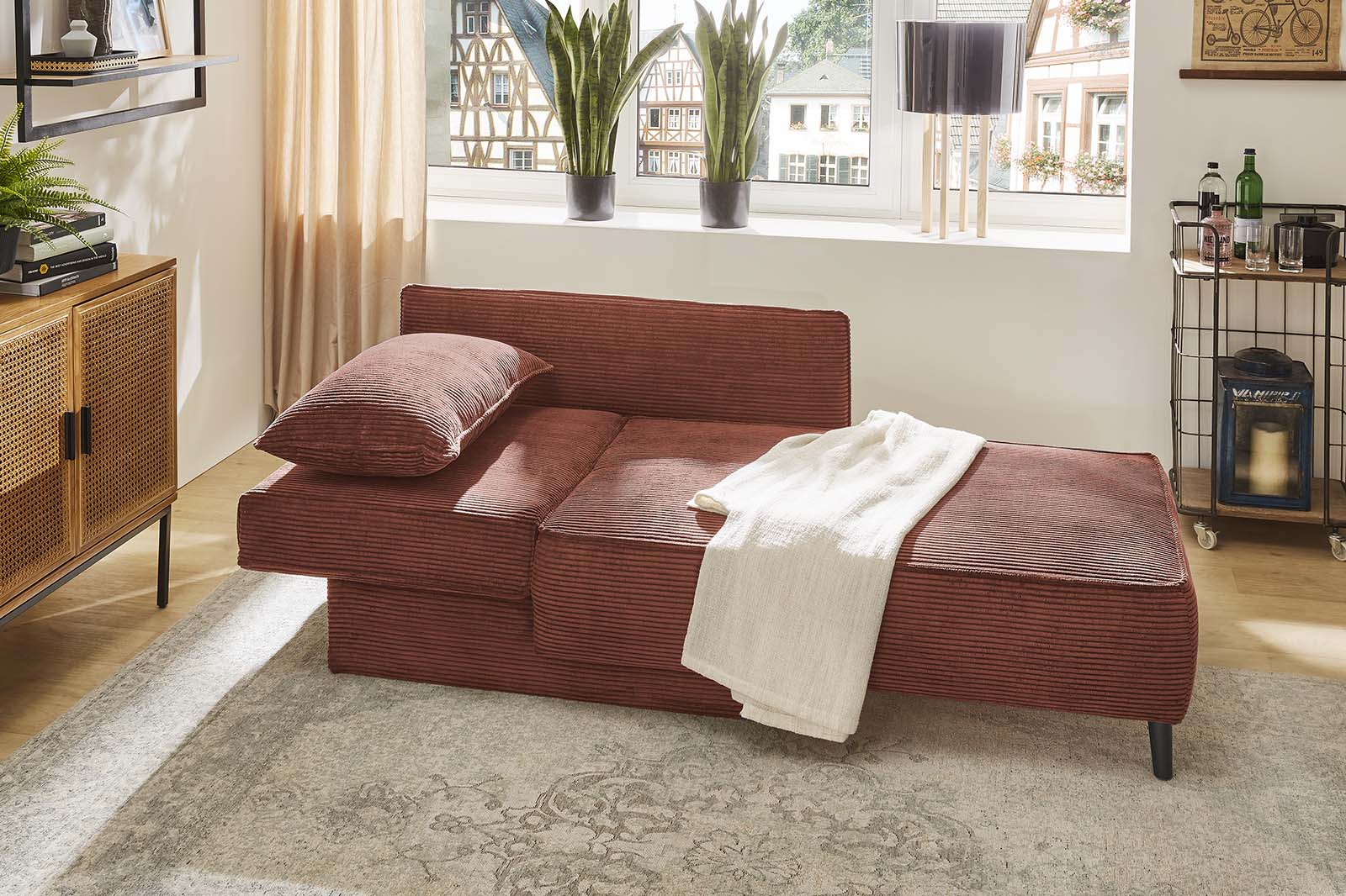 Alina fotelágy/kanapé (rozsda)