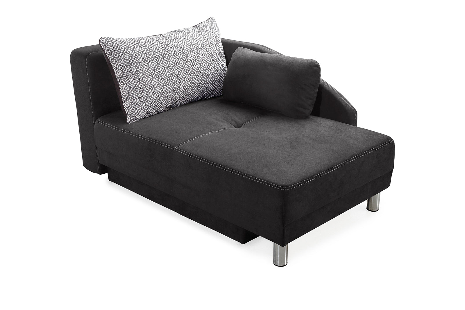 Eastbourne fotelágy/kanapé (fekete)