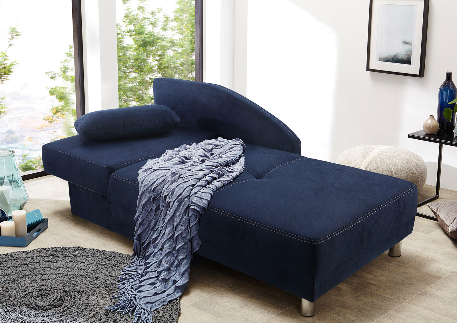 Eastbourne fotelágy/kanapé (sötétkék II.)