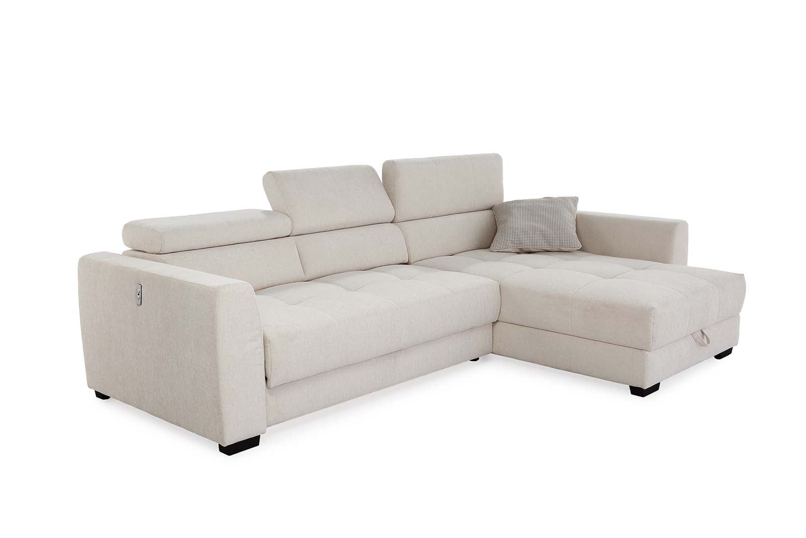 Egypt sarokkanapé (bézs)