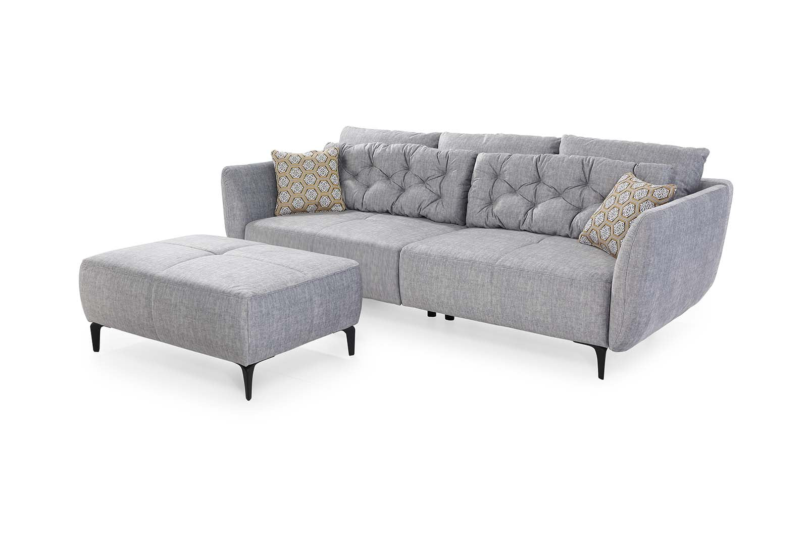 Lilla kanapé (szürke)