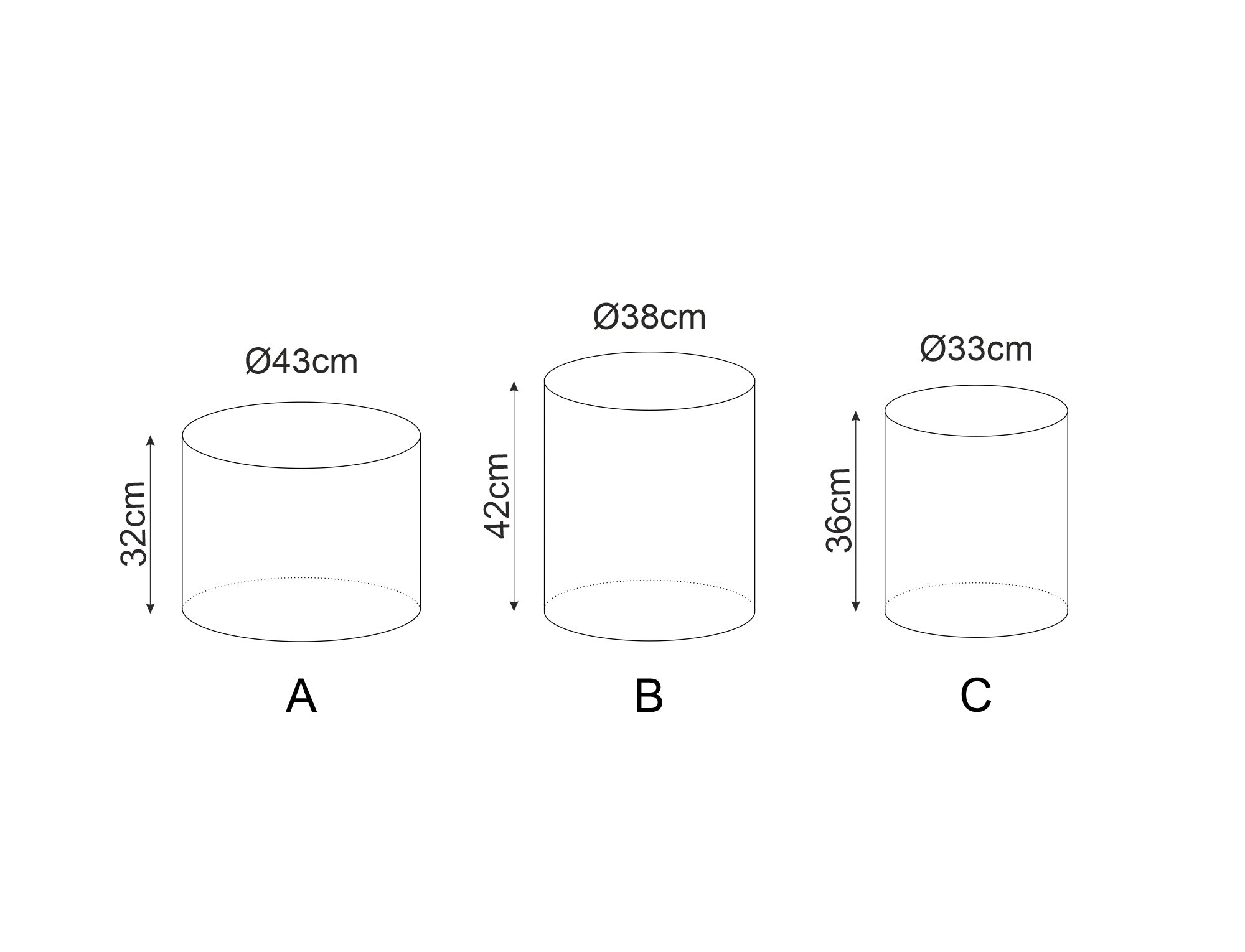 Todd C puff (középszürke bársony)