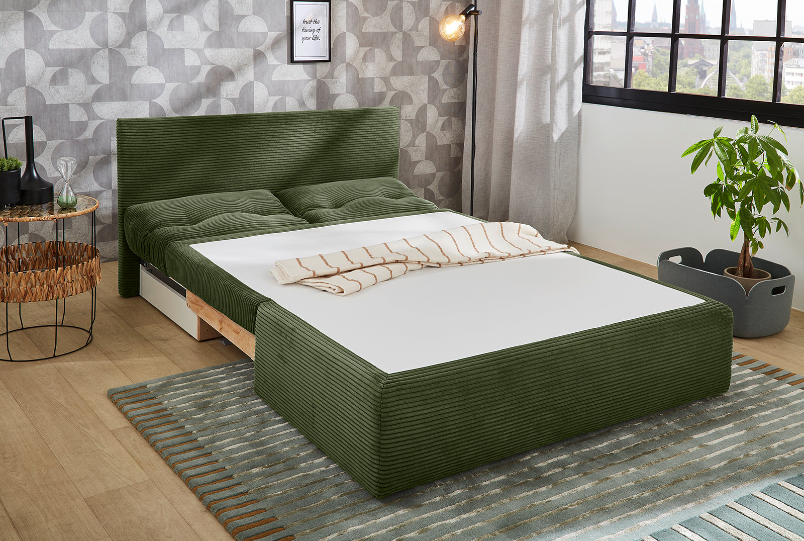 Cove kanapé (zöld)