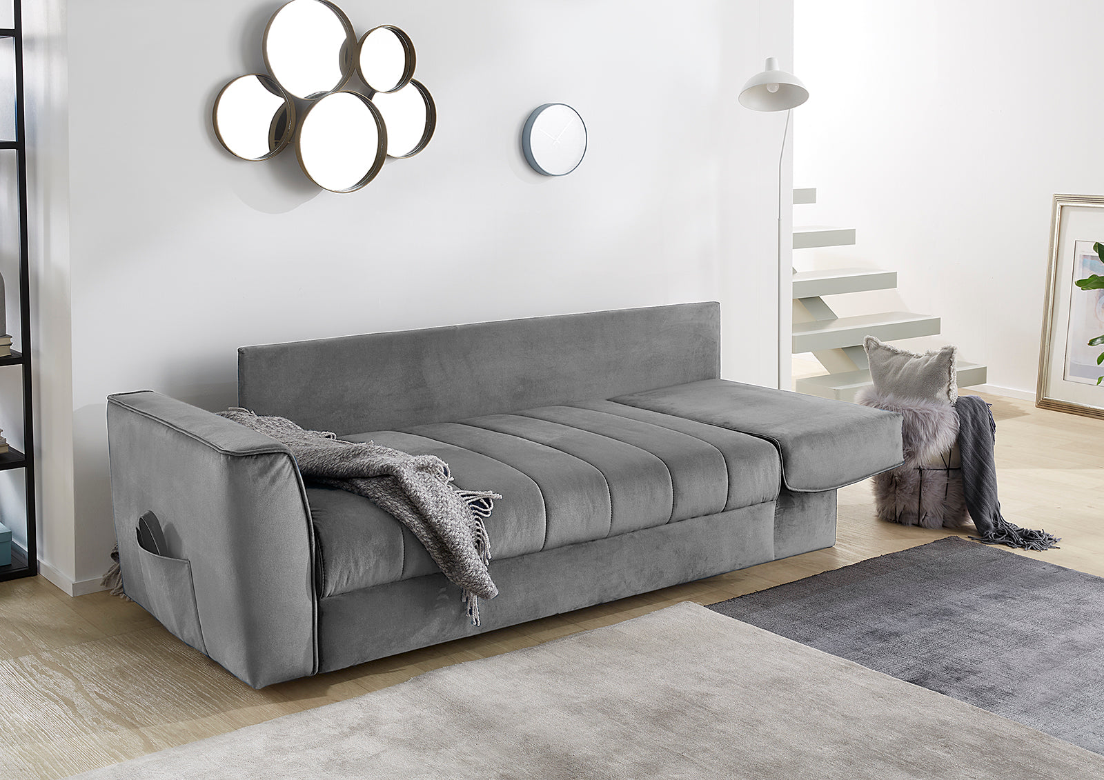 Alya kanapé (galambszürke)