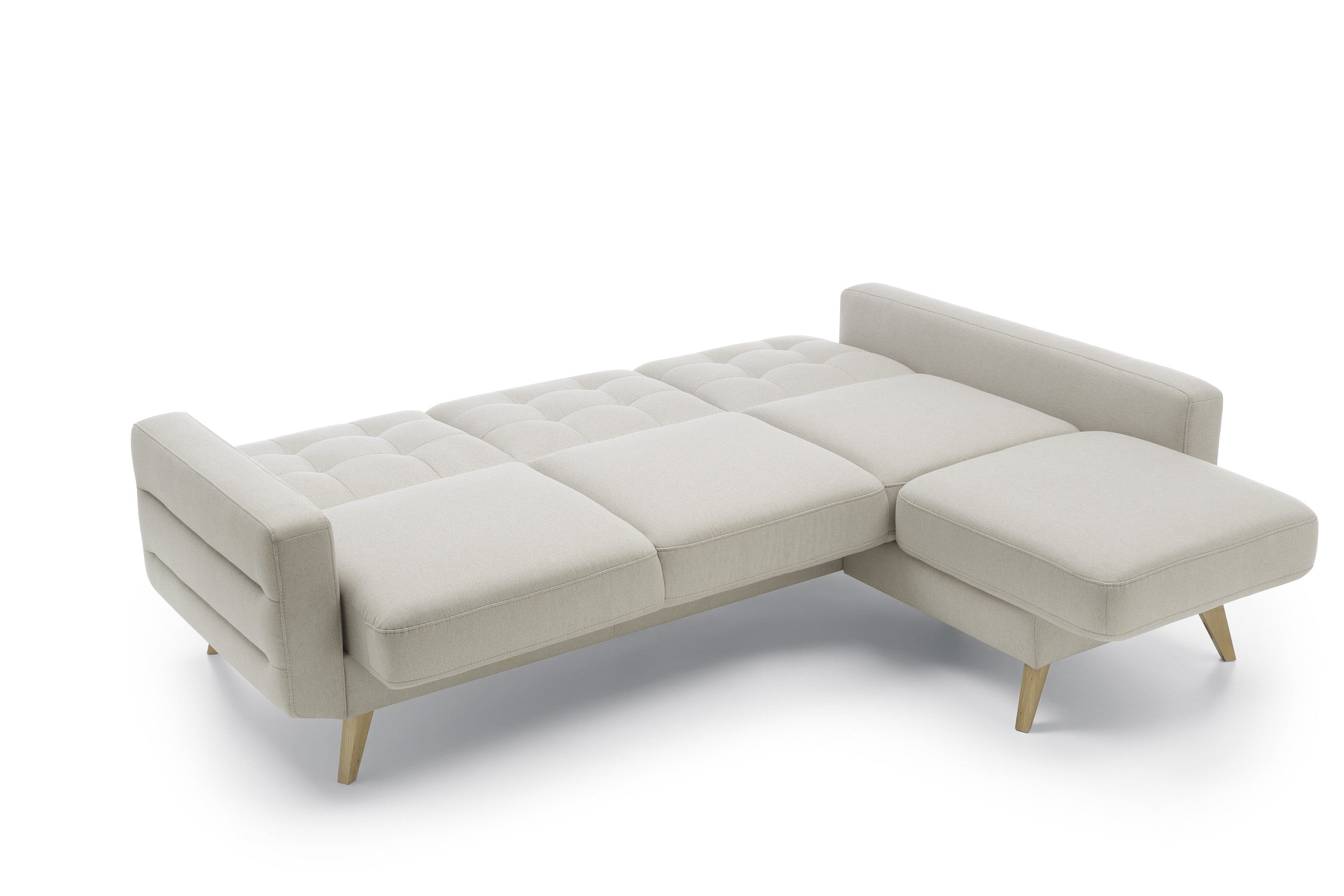 Vendégágy funkciós skandináv sarokkanapé.