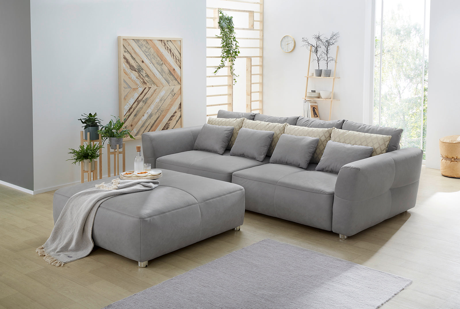 Aries kanapé (szürke-bézs)