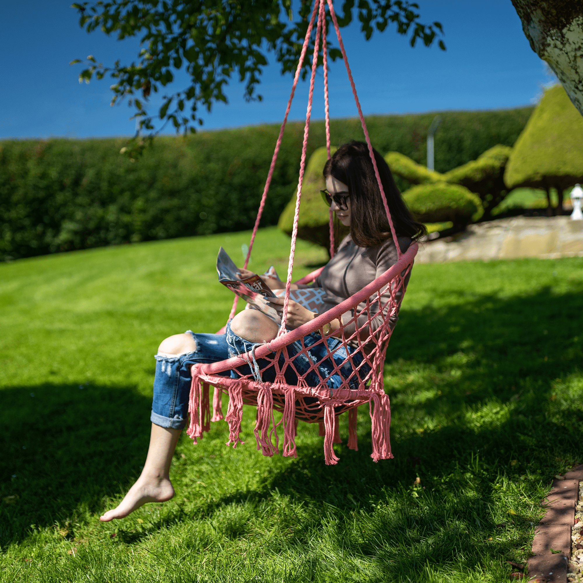 Marlee függőfotel (rózsaszín)