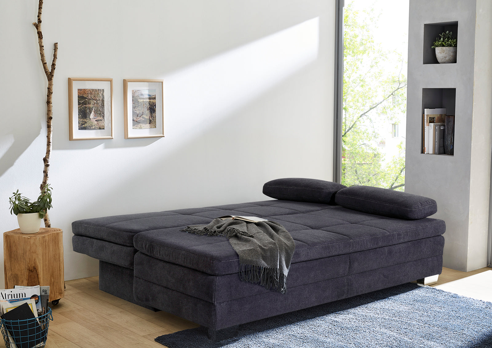 Andromeda kanapé (sötétkék) - Marco Mobili Bútoráruház - Kanapé