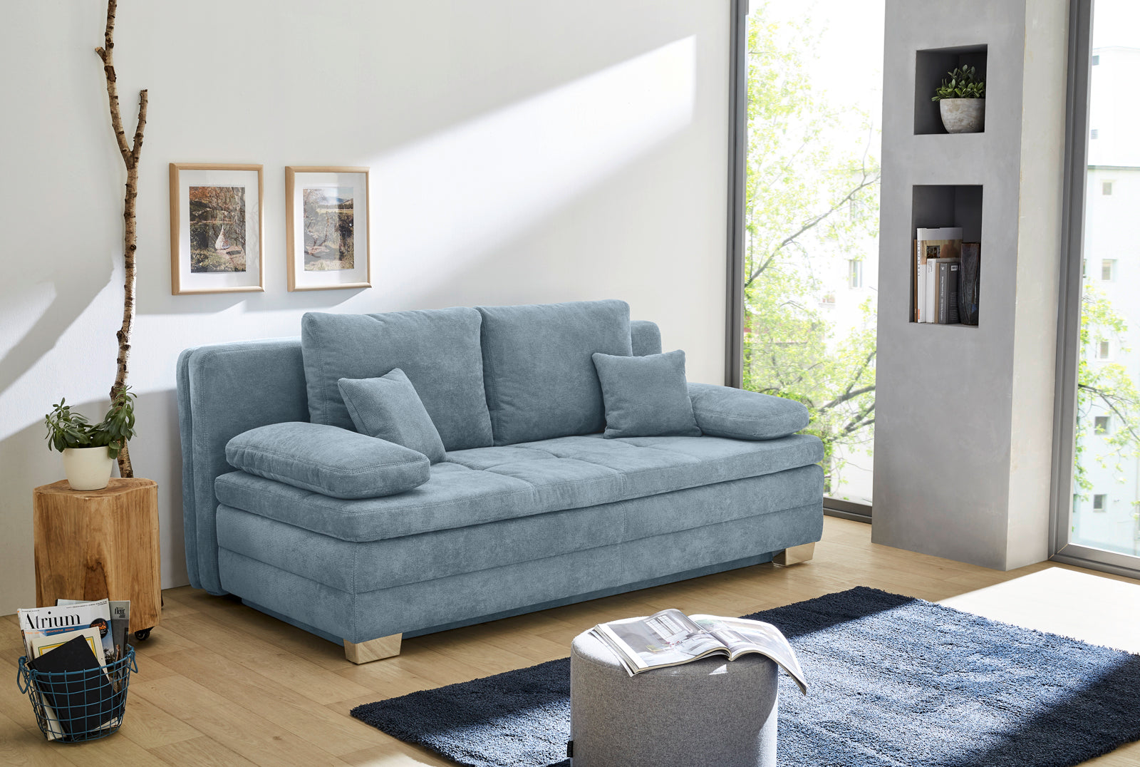 Andromeda kanapé (világoskék) - Marco Mobili Bútoráruház - Kanapé