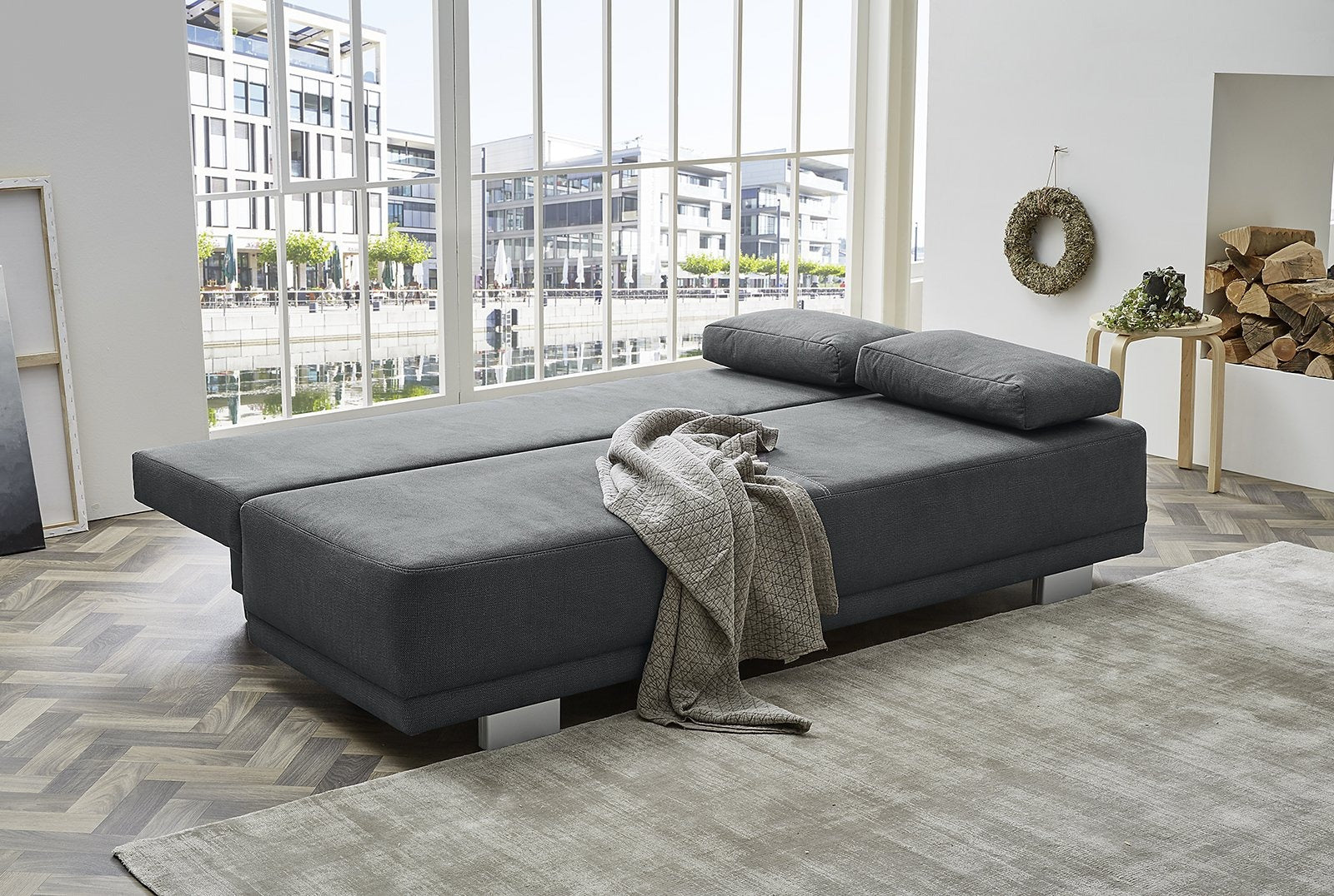 Dudley kanapé (sötétszürke) - Marco Mobili Bútoráruház - Kanapé