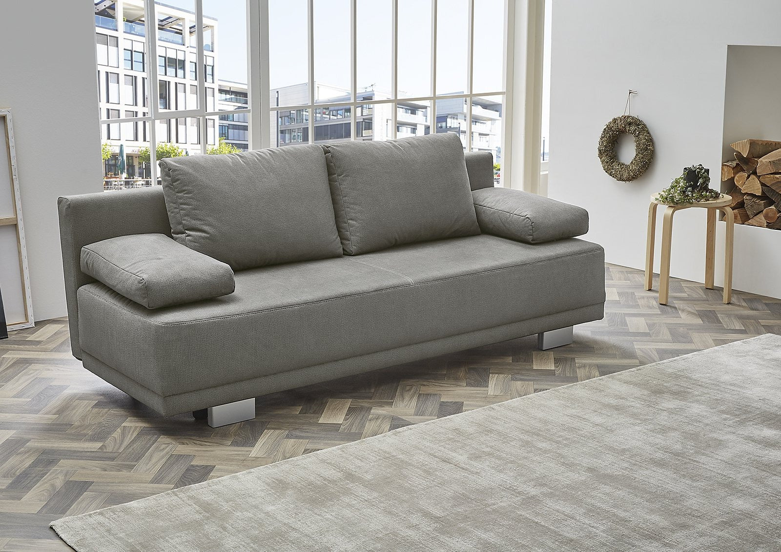 Dudley kanapé (világosszürke) - Marco Mobili Bútoráruház - Kanapé