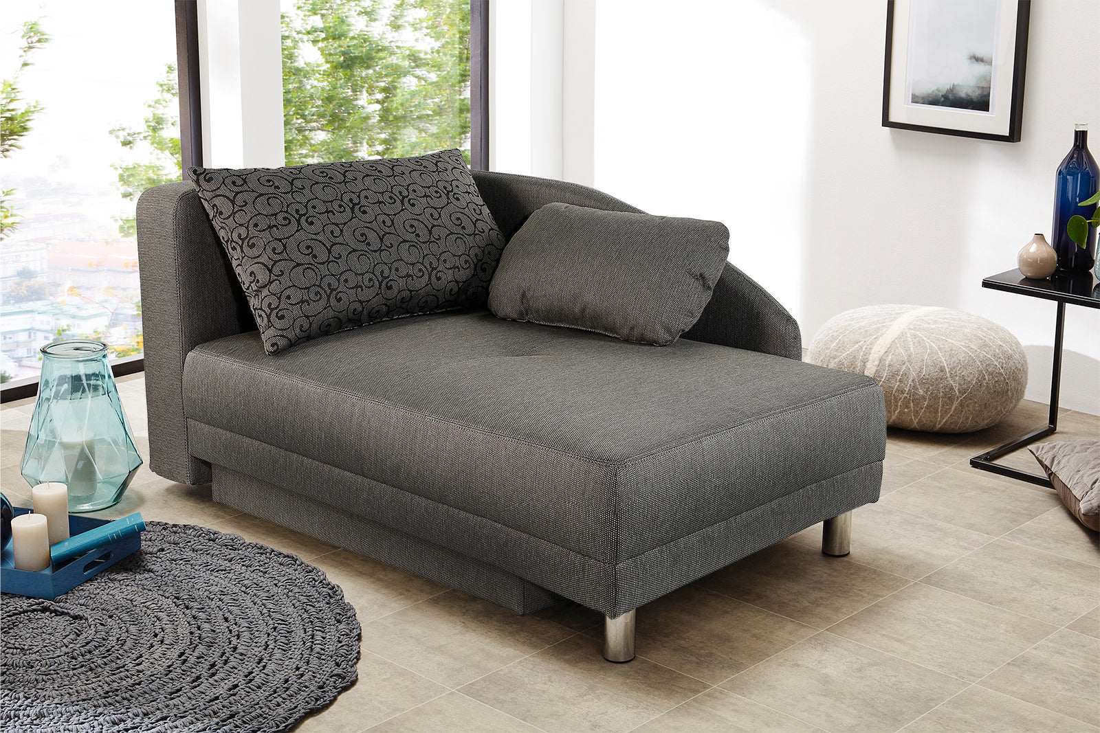 Eastbourne fotelágy/kanapé (sötétbarna) - Marco Mobili Bútoráruház - Kanapé