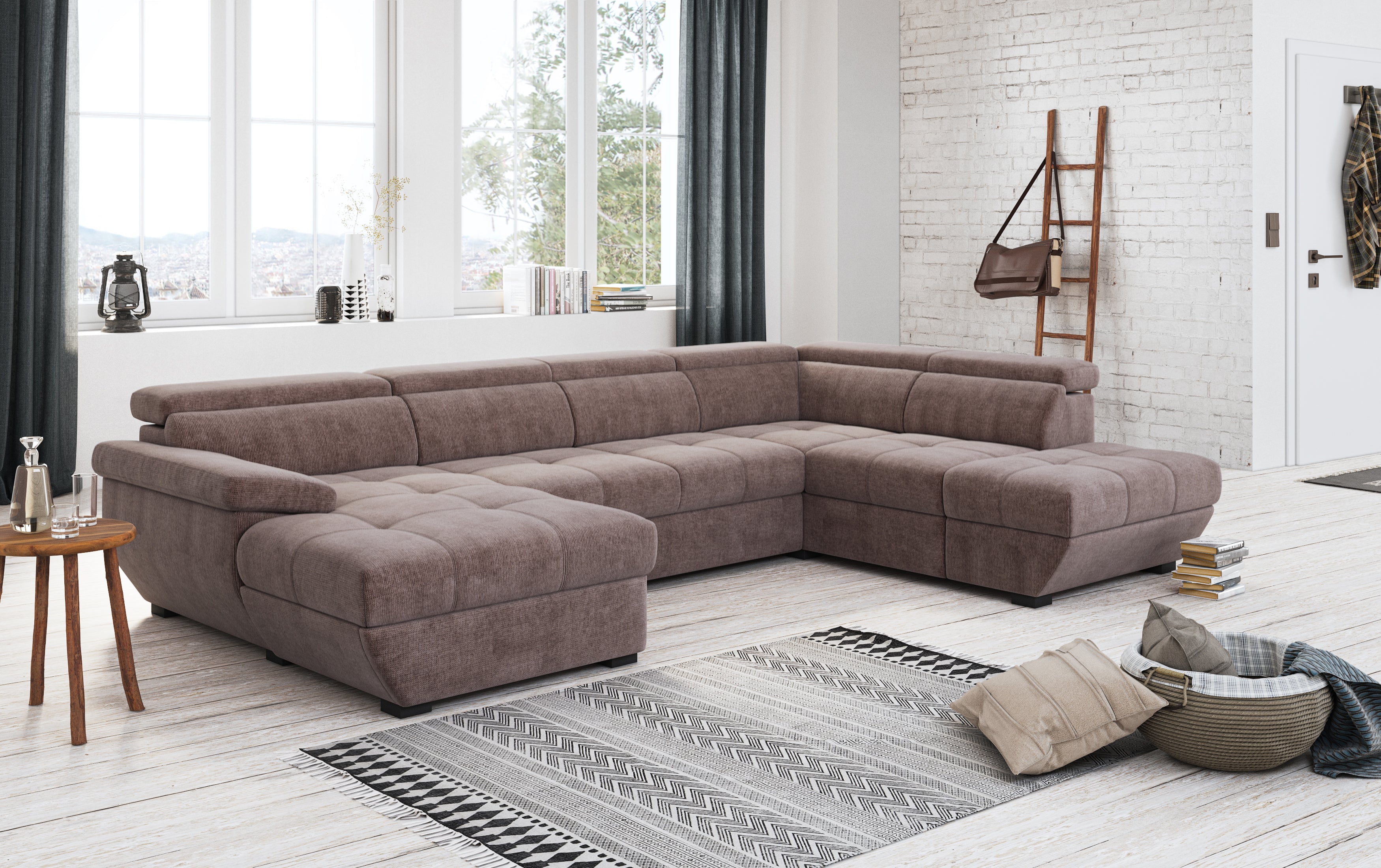 Birkenhead U alakú kanapé