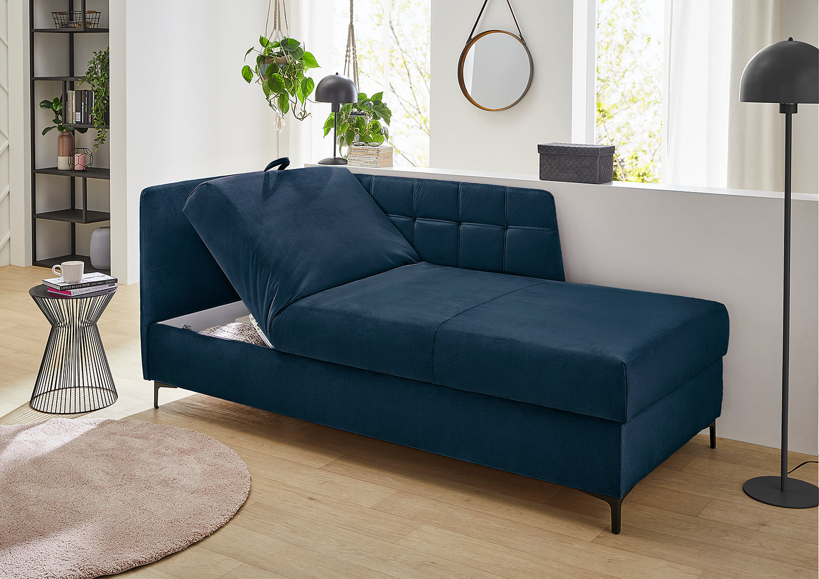 Stella fotelágy/kanapé (tengerészkék)