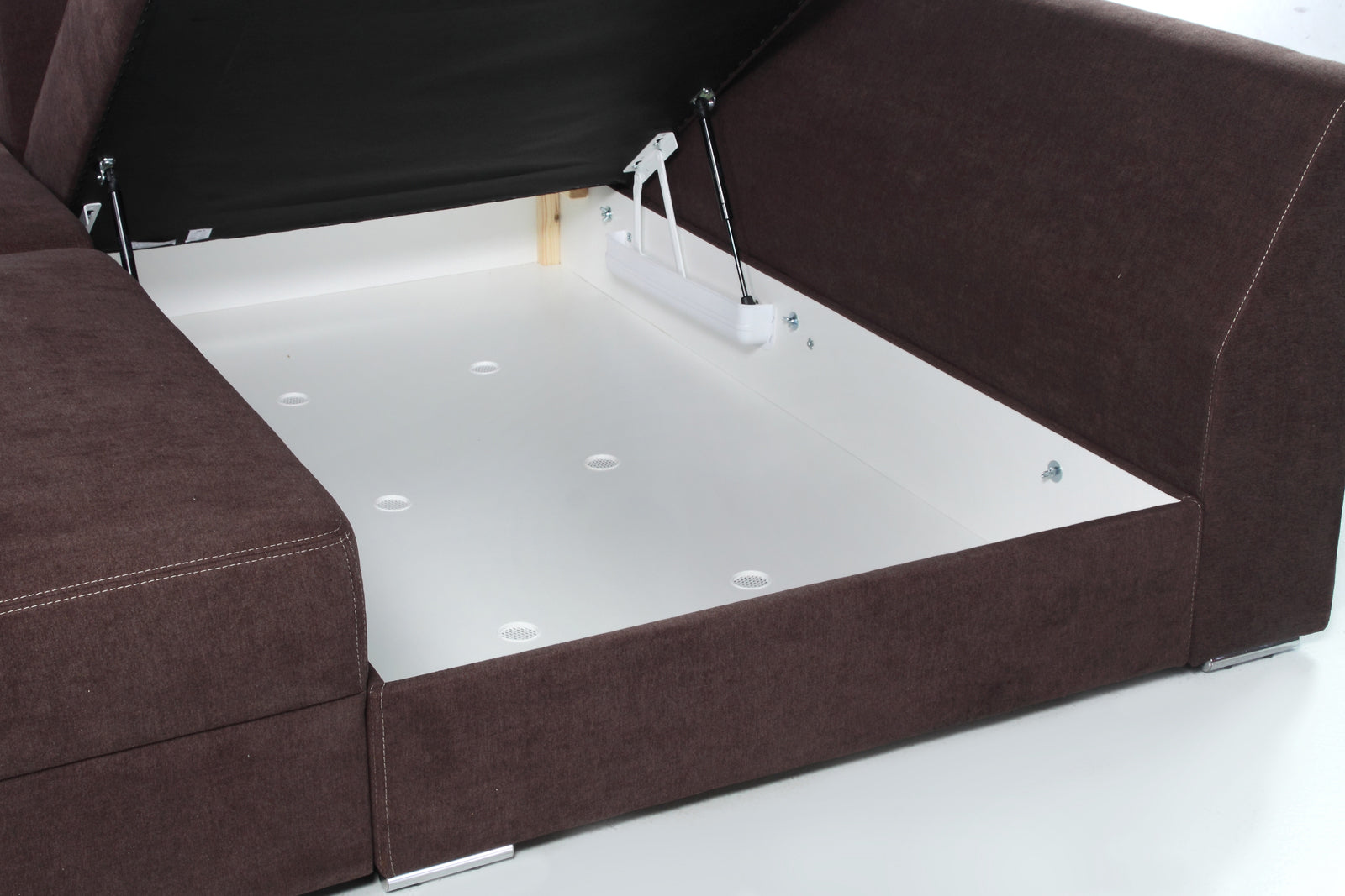 Susan kanapé (világosbarna) - Marco Mobili Bútoráruház - Sarokgarnitúra