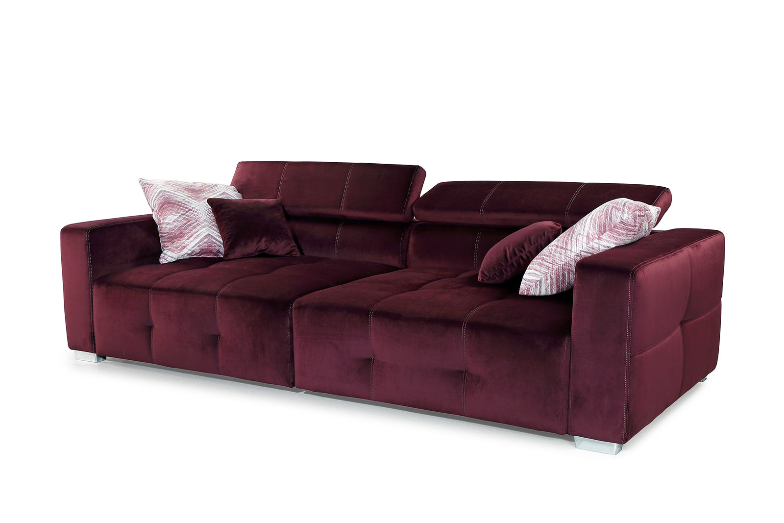 Pandora kanapé (bordó) - Marco Mobili Bútoráruház - Kanapé