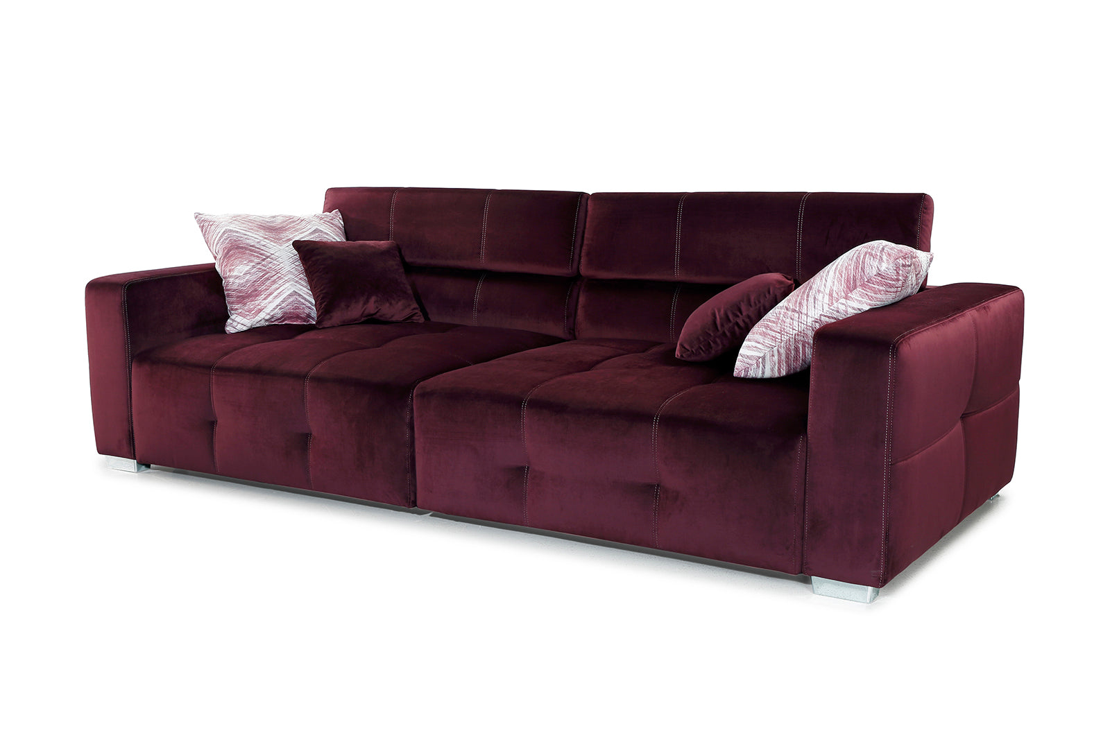 Pandora kanapé (bordó) - Marco Mobili Bútoráruház - Kanapé