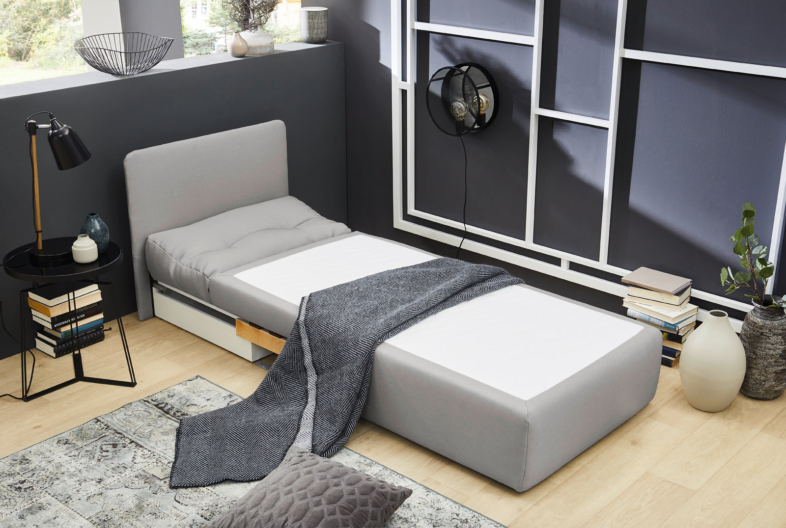 Basil fotelágy/kanapé (halványszürke) - Marco Mobili Bútoráruház - Kanapé