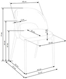 York szék (szürke)