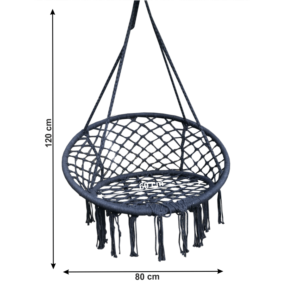 Amado függőfotel (fekete) - Marco Mobili Bútoráruház - függőfotel