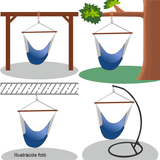 Amado függőfotel (szürke) - Marco Mobili Bútoráruház - függőfotel