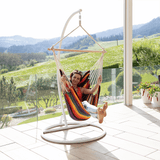 Lindo New függőfotel (fehér/színes csíkos) - Marco Mobili Bútoráruház - függőágy