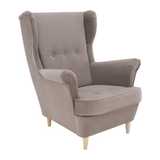 Rufino fotel (szürkésbarna)